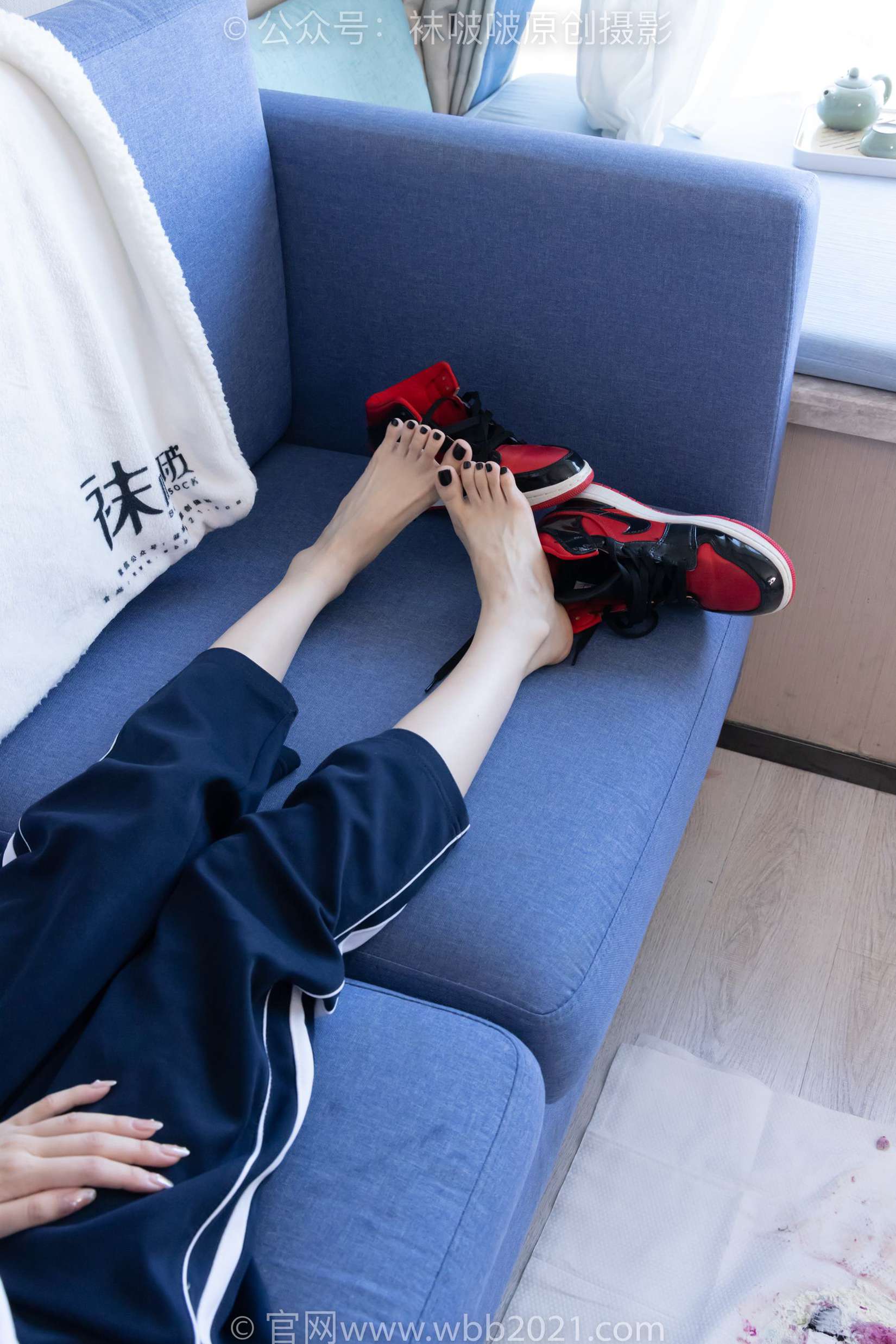 图片[135]-[BoBoSocks袜啵啵]NO.398 稚予-板鞋、白船袜、裸足、裸足[150P] – 速更版-美库