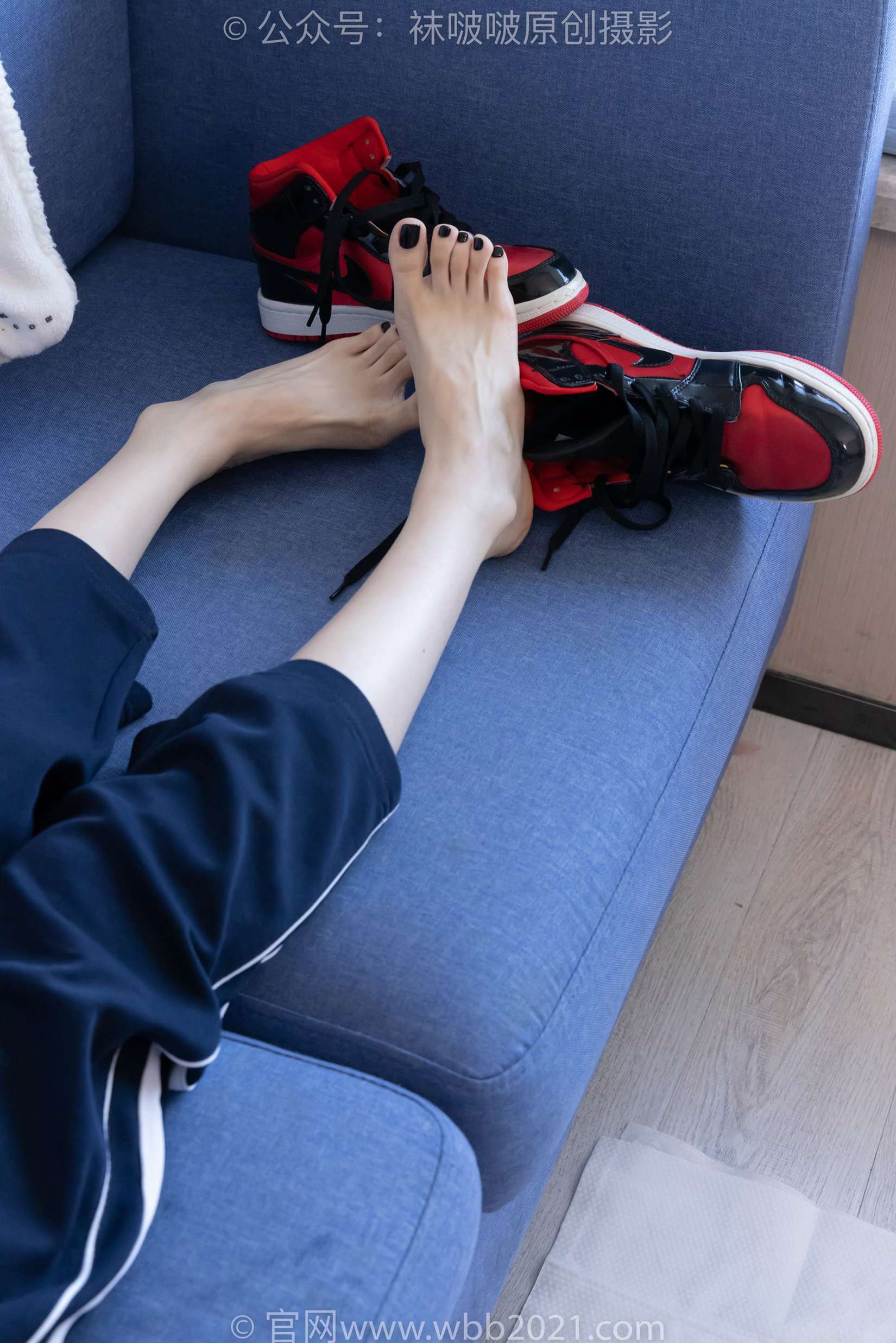 图片[136]-[BoBoSocks袜啵啵]NO.398 稚予-板鞋、白船袜、裸足、裸足[150P] – 速更版-美库
