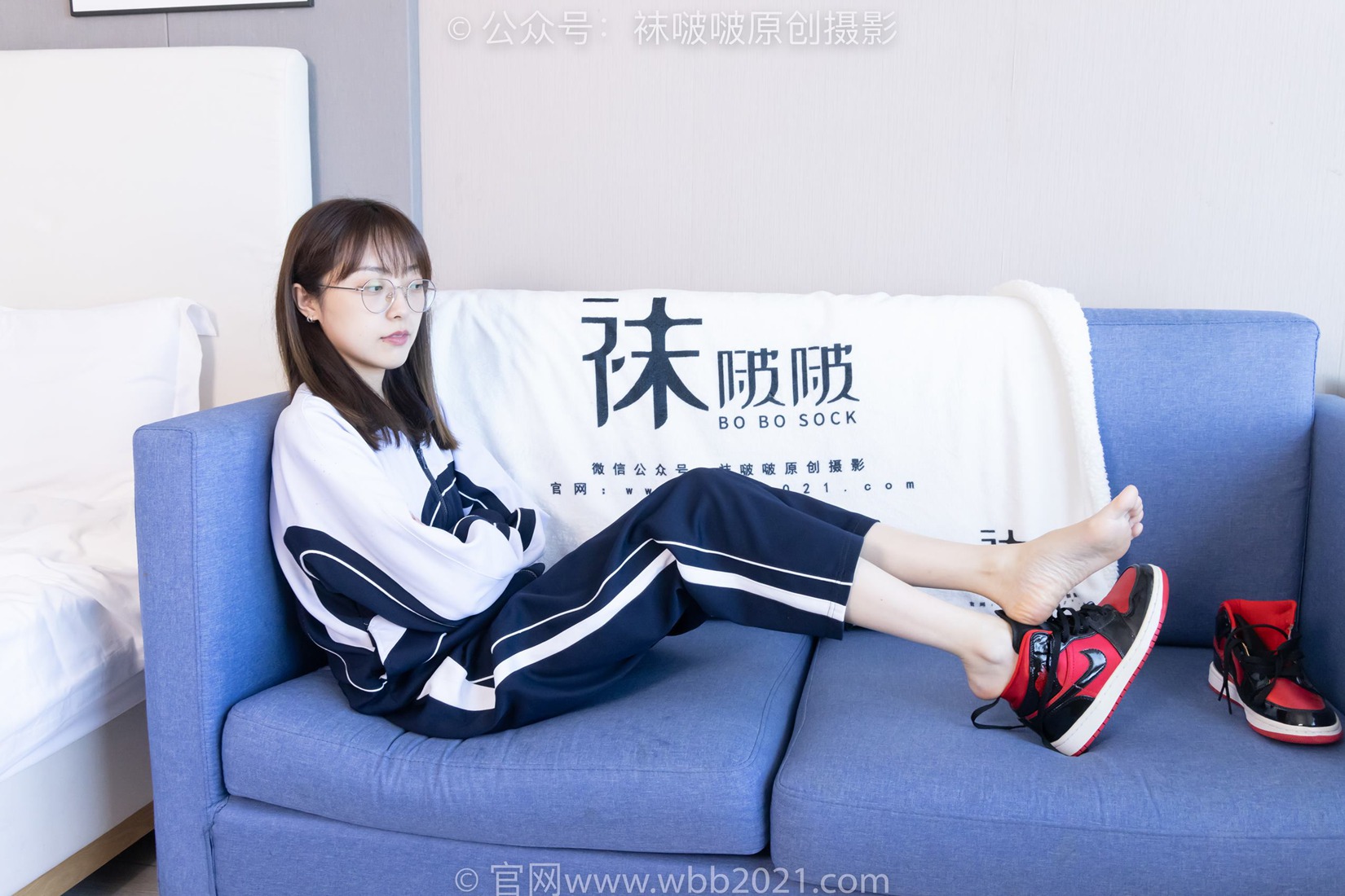 图片[140]-[BoBoSocks袜啵啵]NO.398 稚予-板鞋、白船袜、裸足、裸足[150P] – 速更版-美库