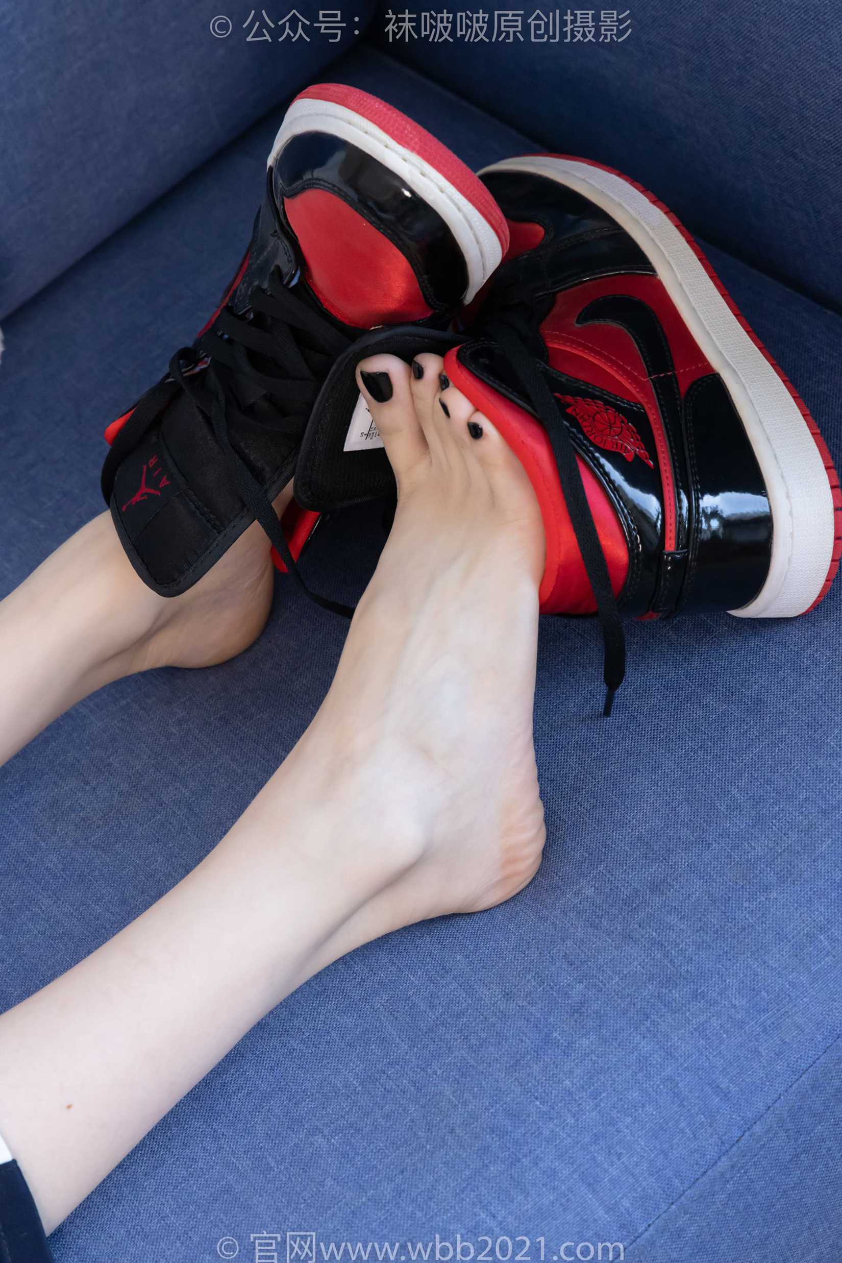 图片[145]-[BoBoSocks袜啵啵]NO.398 稚予-板鞋、白船袜、裸足、裸足[150P] – 速更版-美库