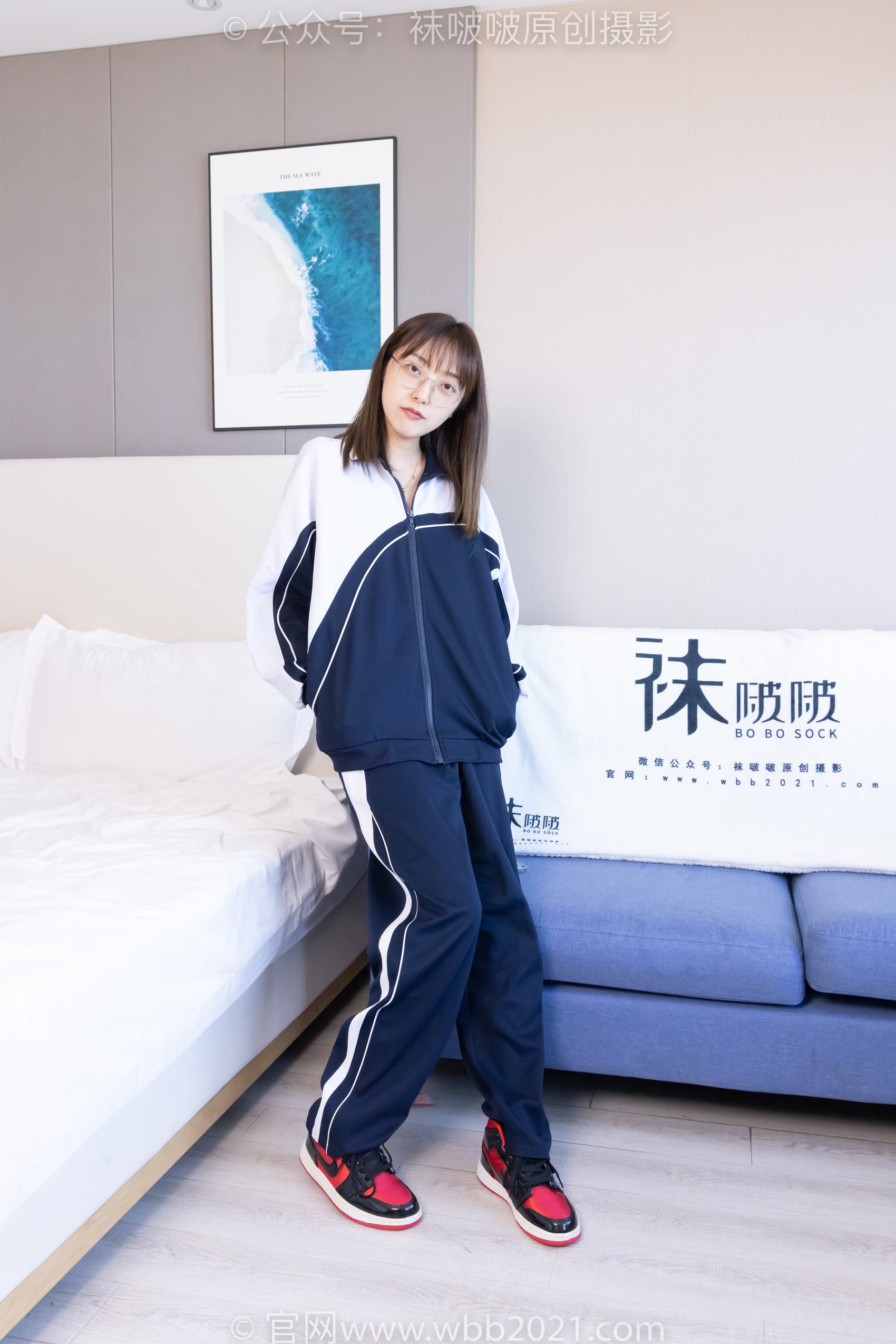 图片[150]-[BoBoSocks袜啵啵]NO.398 稚予-板鞋、白船袜、裸足、裸足[150P] – 速更版-美库