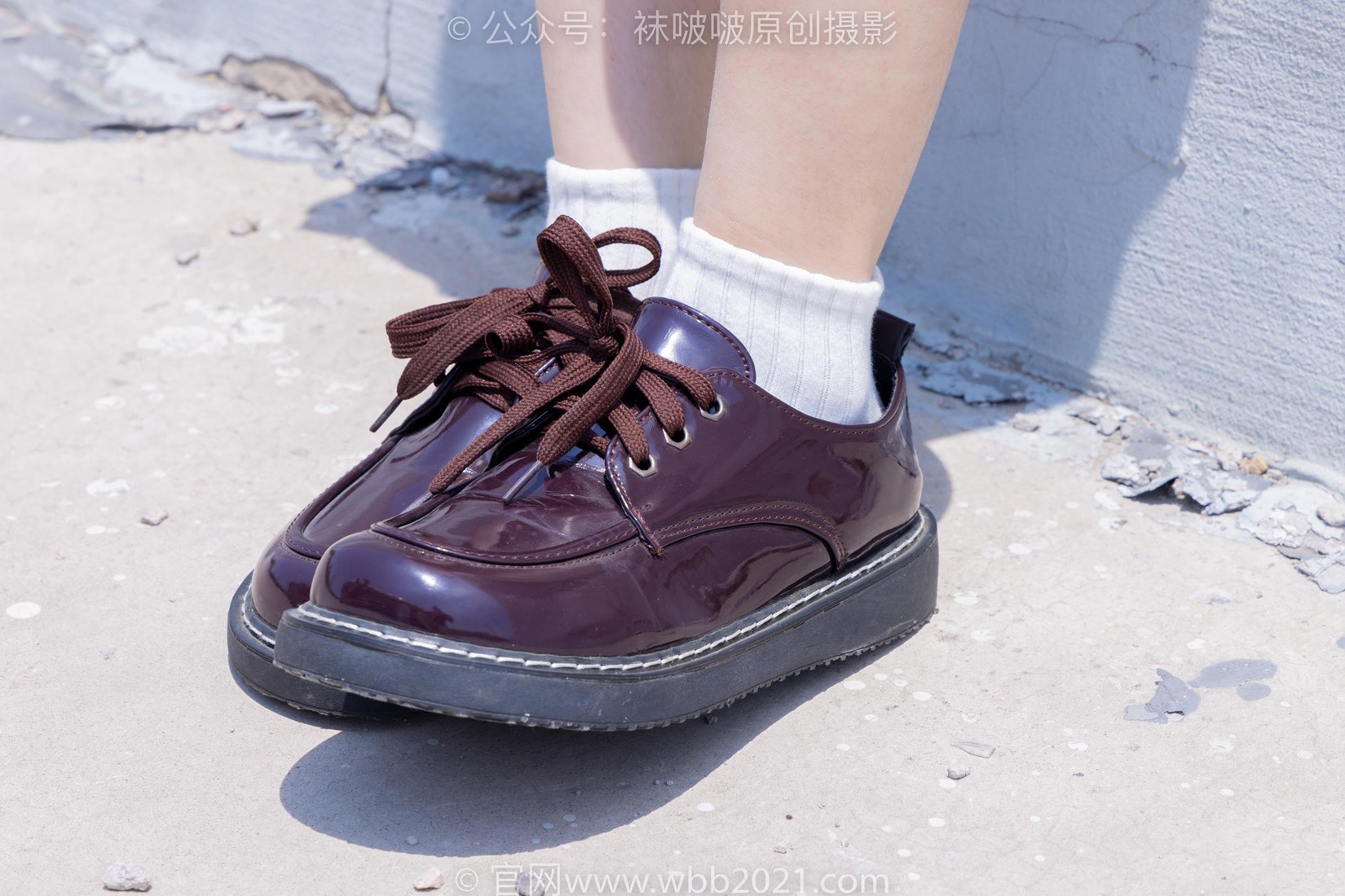 图片[13]-[BoBoSocks袜啵啵]NO.399 糯米-皮鞋、白棉袜、jk制服[145P] – 速更版-美库