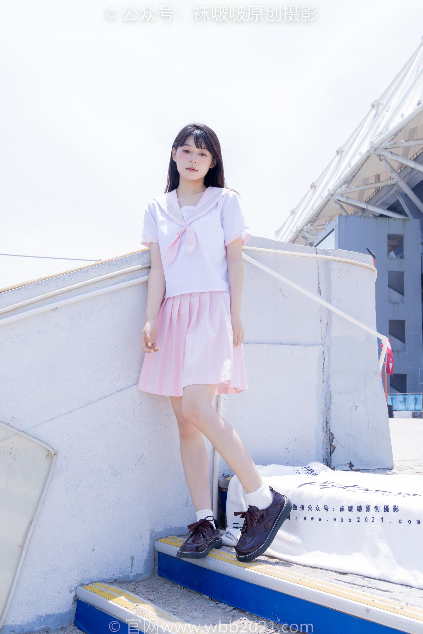 图片[16]-[BoBoSocks袜啵啵]NO.399 糯米-皮鞋、白棉袜、jk制服[145P] – 速更版-美库