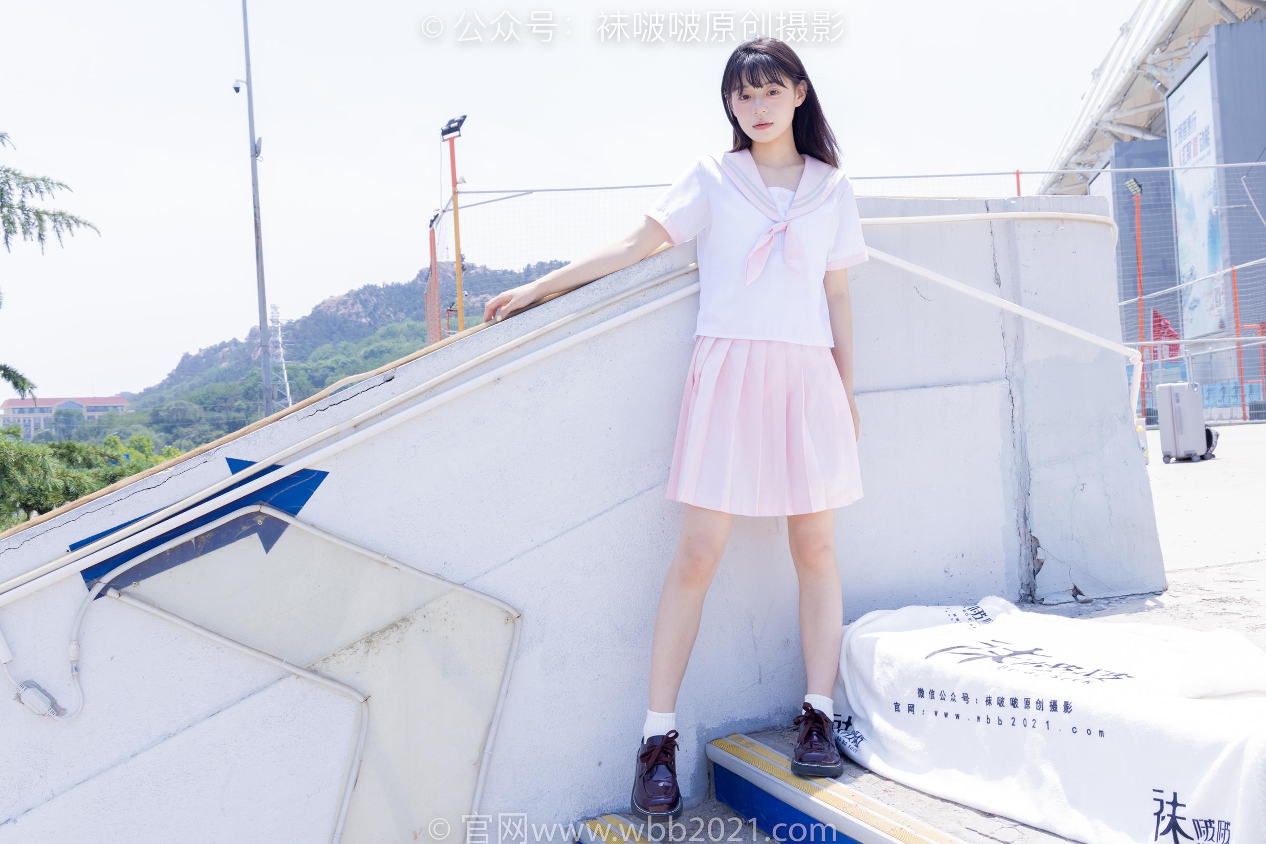 图片[17]-[BoBoSocks袜啵啵]NO.399 糯米-皮鞋、白棉袜、jk制服[145P] – 速更版-美库