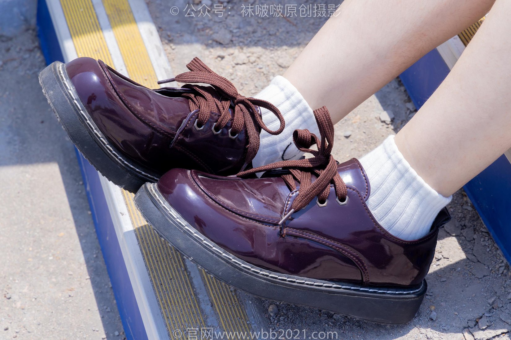 图片[27]-[BoBoSocks袜啵啵]NO.399 糯米-皮鞋、白棉袜、jk制服[145P] – 速更版-美库