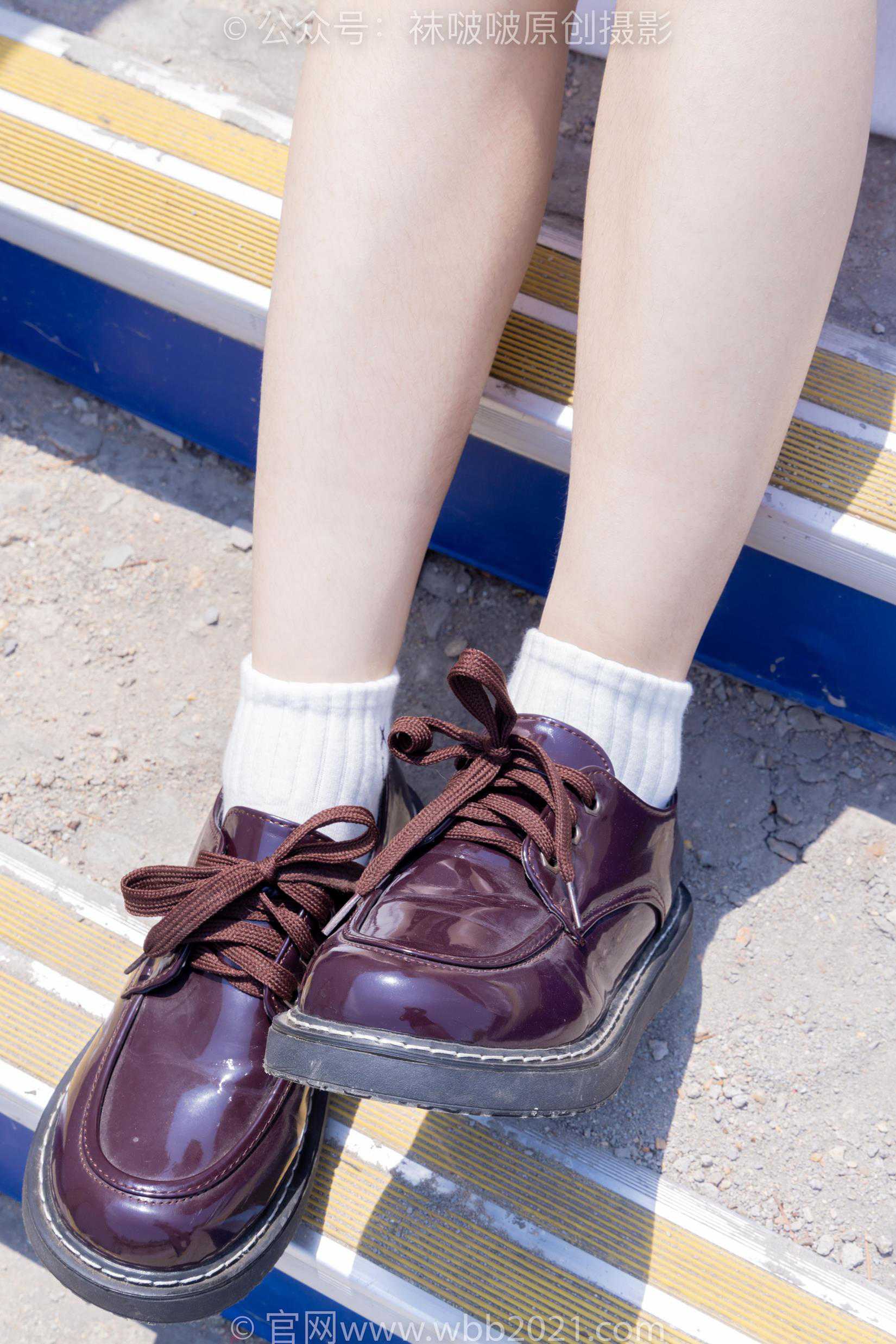 图片[28]-[BoBoSocks袜啵啵]NO.399 糯米-皮鞋、白棉袜、jk制服[145P] – 速更版-美库