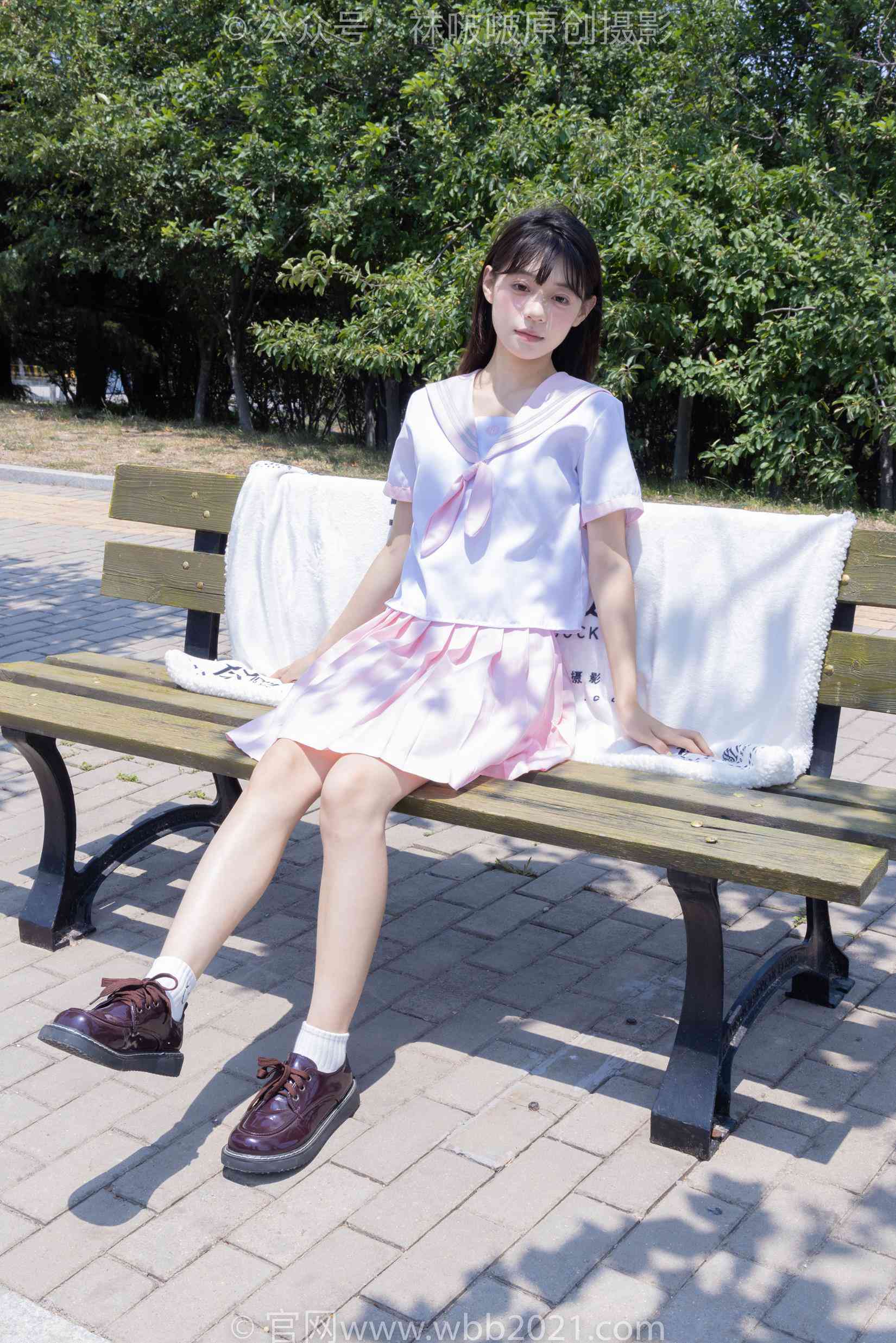 图片[31]-[BoBoSocks袜啵啵]NO.399 糯米-皮鞋、白棉袜、jk制服[145P] – 速更版-美库