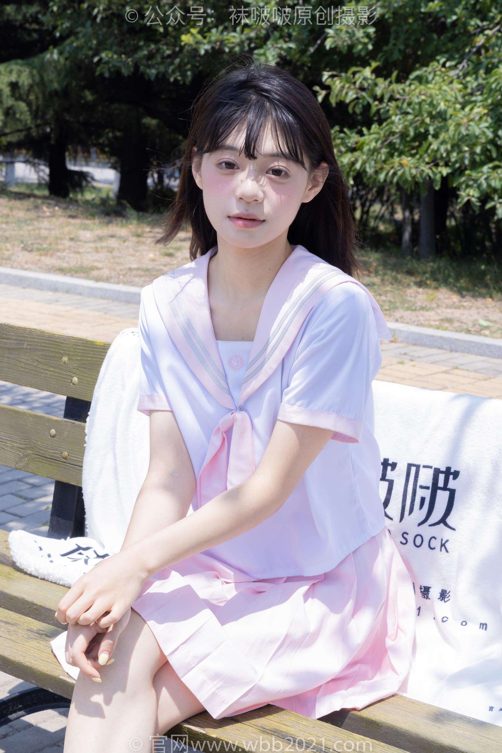 图片[35]-[BoBoSocks袜啵啵]NO.399 糯米-皮鞋、白棉袜、jk制服[145P] – 速更版-美库