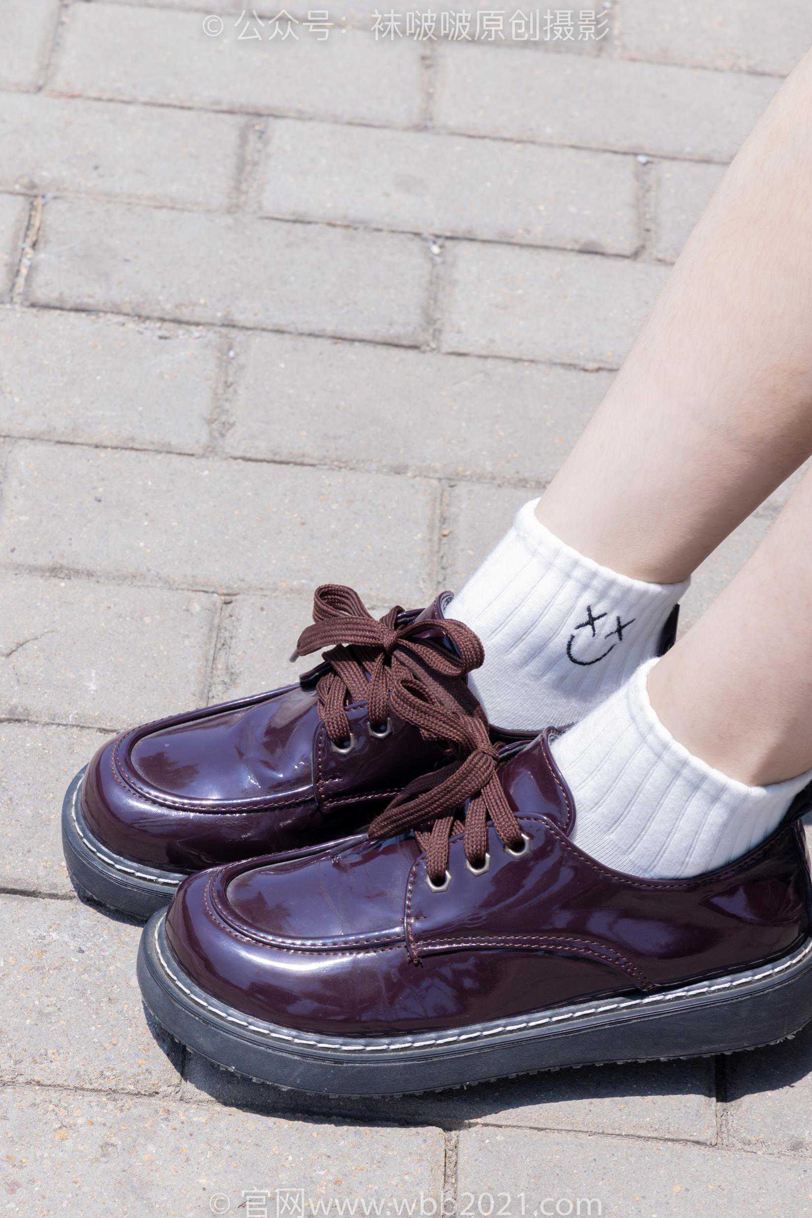 图片[37]-[BoBoSocks袜啵啵]NO.399 糯米-皮鞋、白棉袜、jk制服[145P] – 速更版-美库