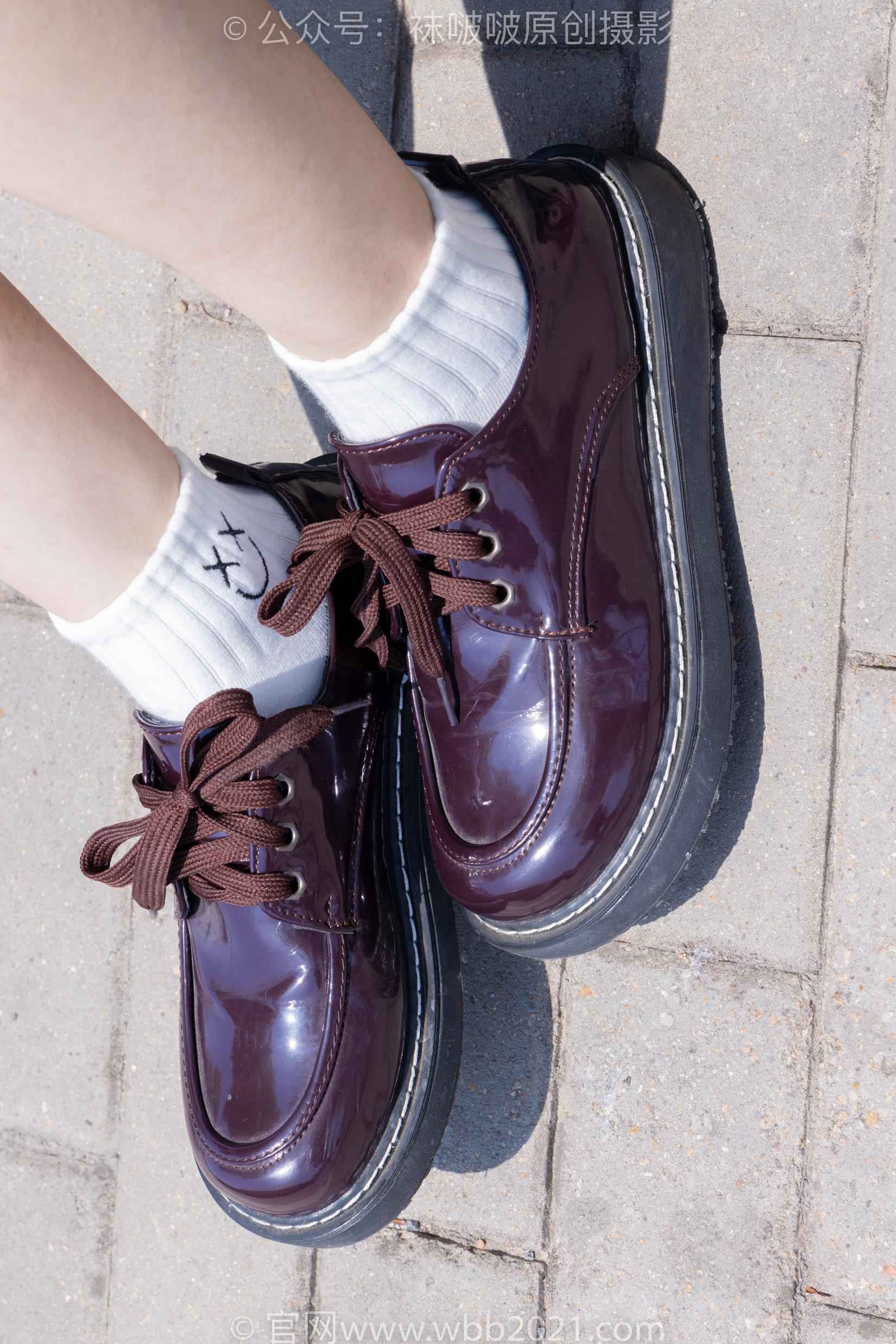 图片[38]-[BoBoSocks袜啵啵]NO.399 糯米-皮鞋、白棉袜、jk制服[145P] – 速更版-美库