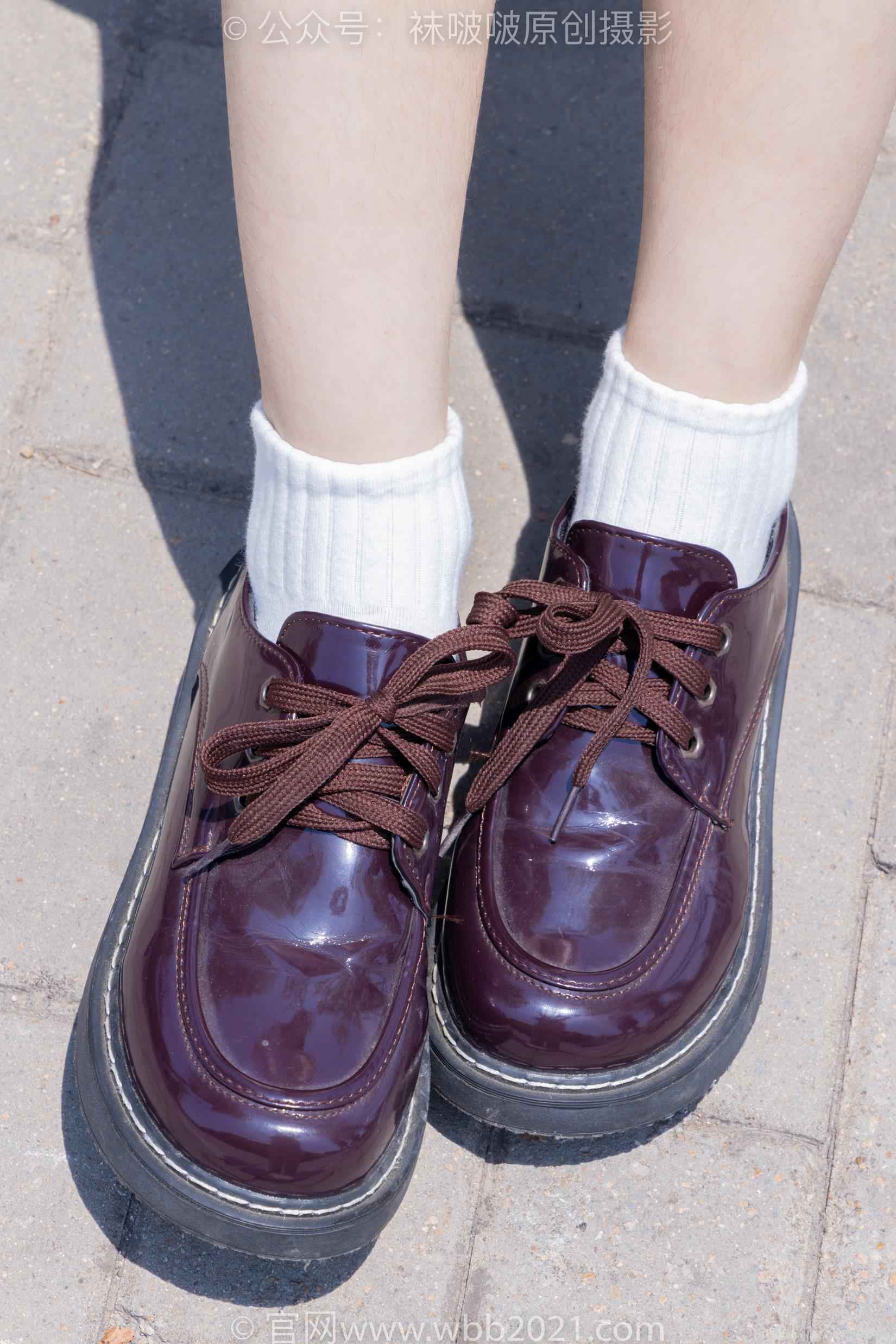 图片[40]-[BoBoSocks袜啵啵]NO.399 糯米-皮鞋、白棉袜、jk制服[145P] – 速更版-美库