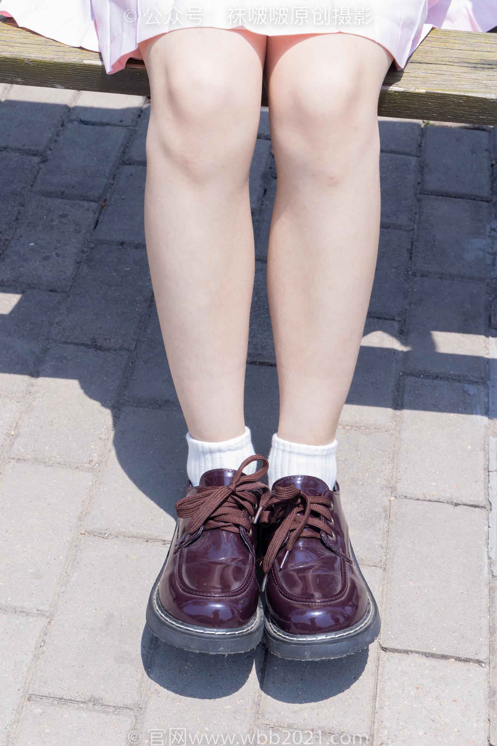 图片[42]-[BoBoSocks袜啵啵]NO.399 糯米-皮鞋、白棉袜、jk制服[145P] – 速更版-美库