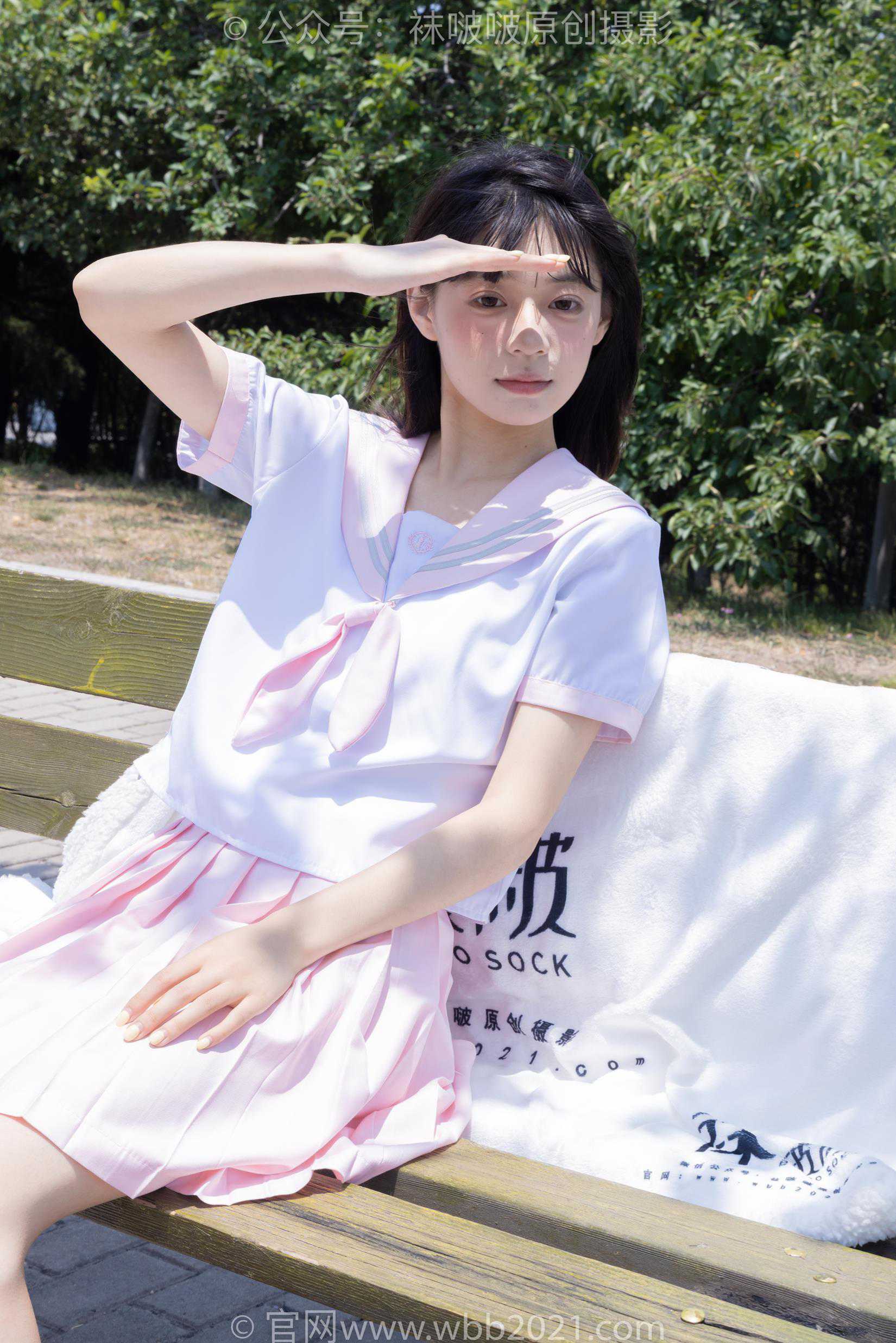 图片[47]-[BoBoSocks袜啵啵]NO.399 糯米-皮鞋、白棉袜、jk制服[145P] – 速更版-美库