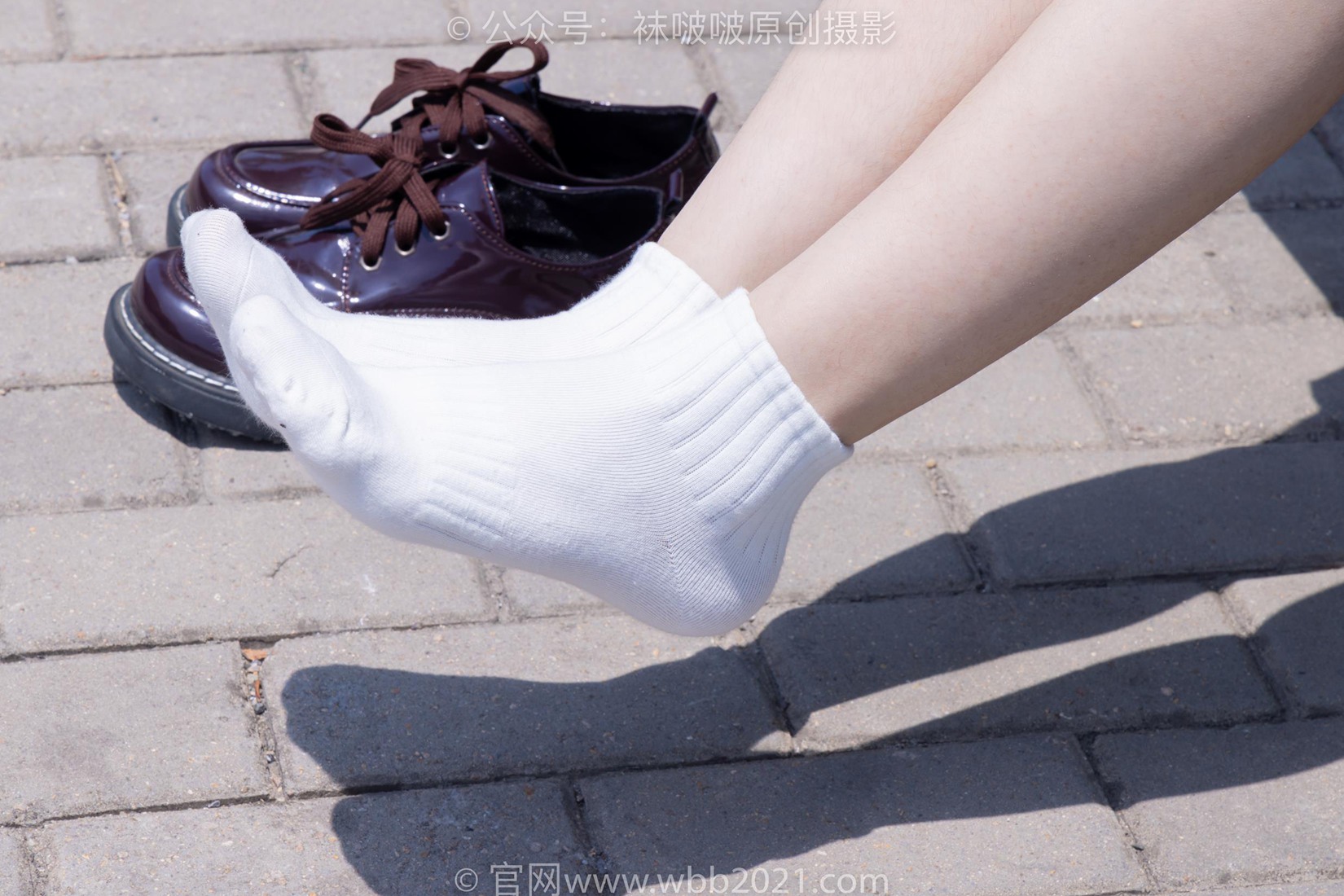 图片[49]-[BoBoSocks袜啵啵]NO.399 糯米-皮鞋、白棉袜、jk制服[145P] – 速更版-美库