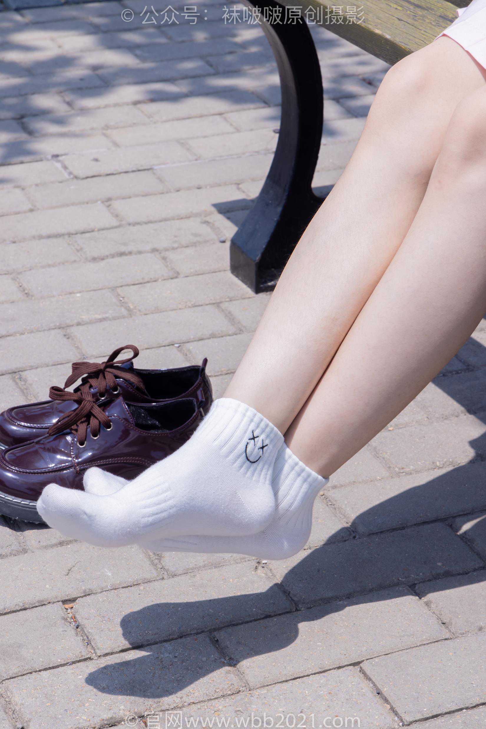 图片[50]-[BoBoSocks袜啵啵]NO.399 糯米-皮鞋、白棉袜、jk制服[145P] – 速更版-美库