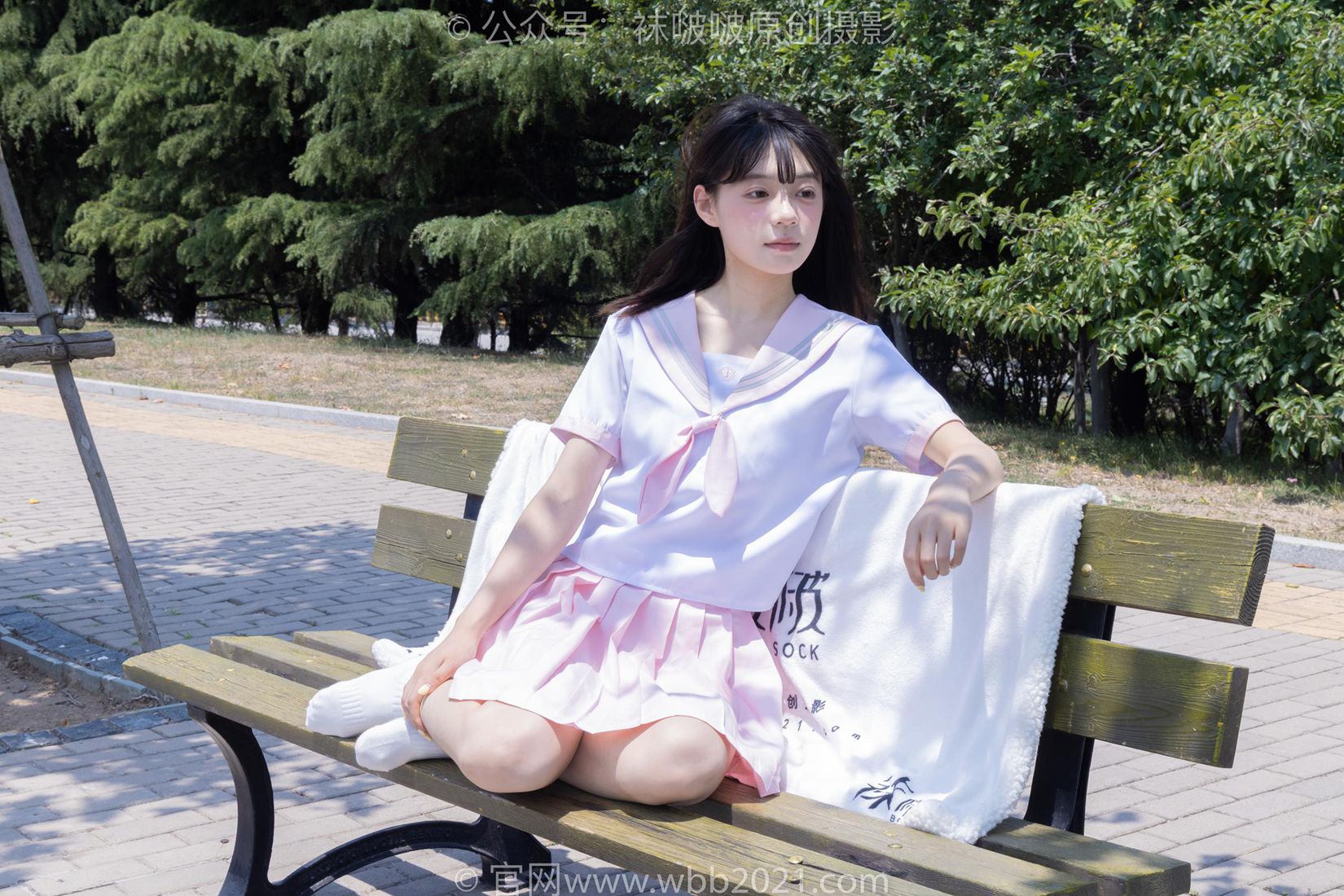 图片[57]-[BoBoSocks袜啵啵]NO.399 糯米-皮鞋、白棉袜、jk制服[145P] – 速更版-美库