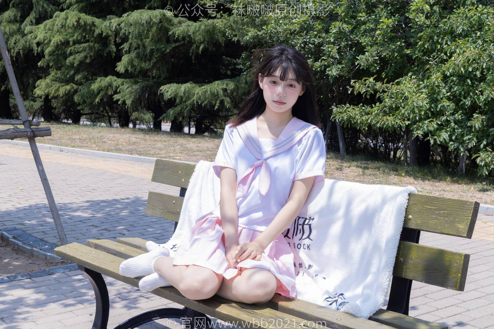 图片[58]-[BoBoSocks袜啵啵]NO.399 糯米-皮鞋、白棉袜、jk制服[145P] – 速更版-美库