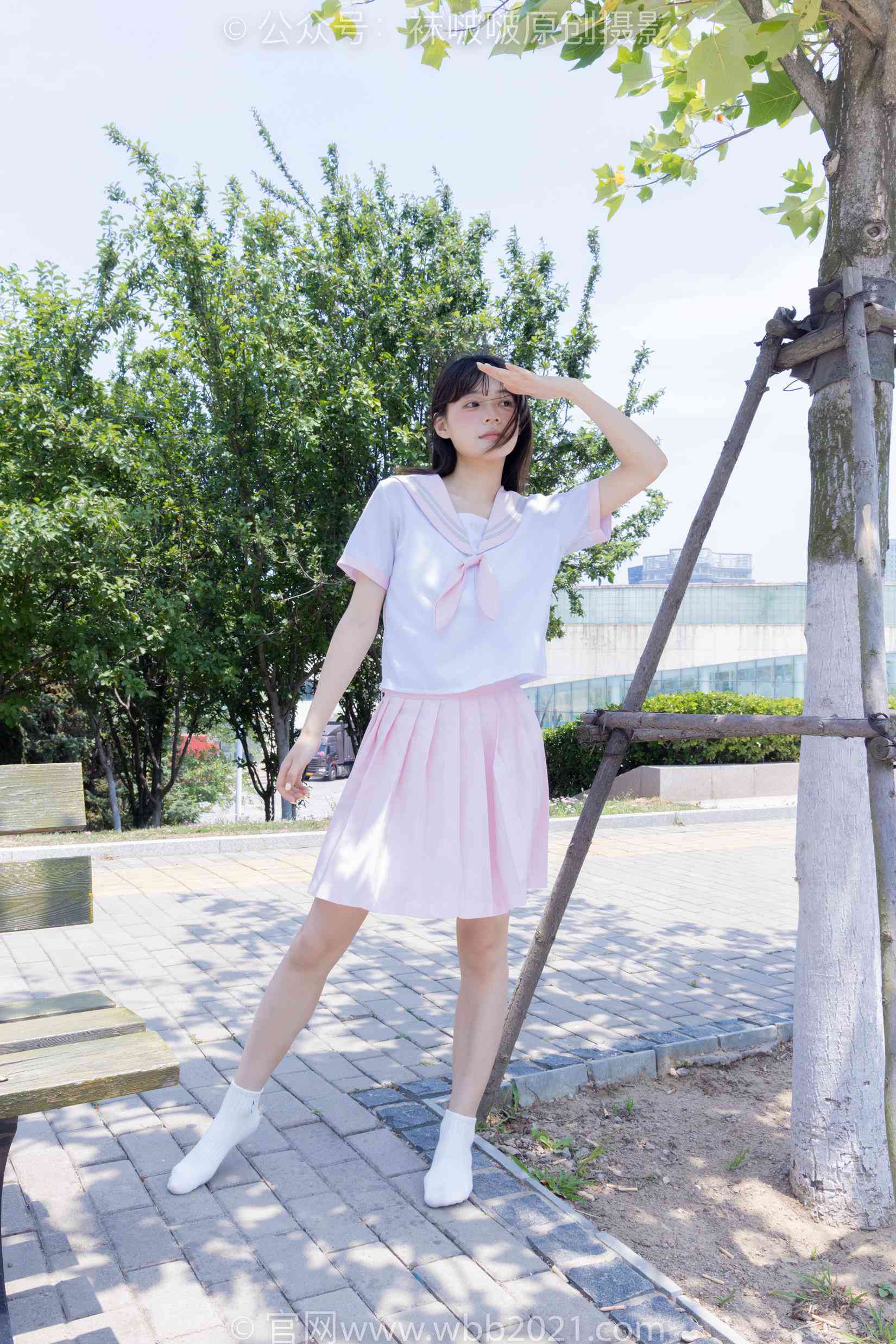 图片[74]-[BoBoSocks袜啵啵]NO.399 糯米-皮鞋、白棉袜、jk制服[145P] – 速更版-美库