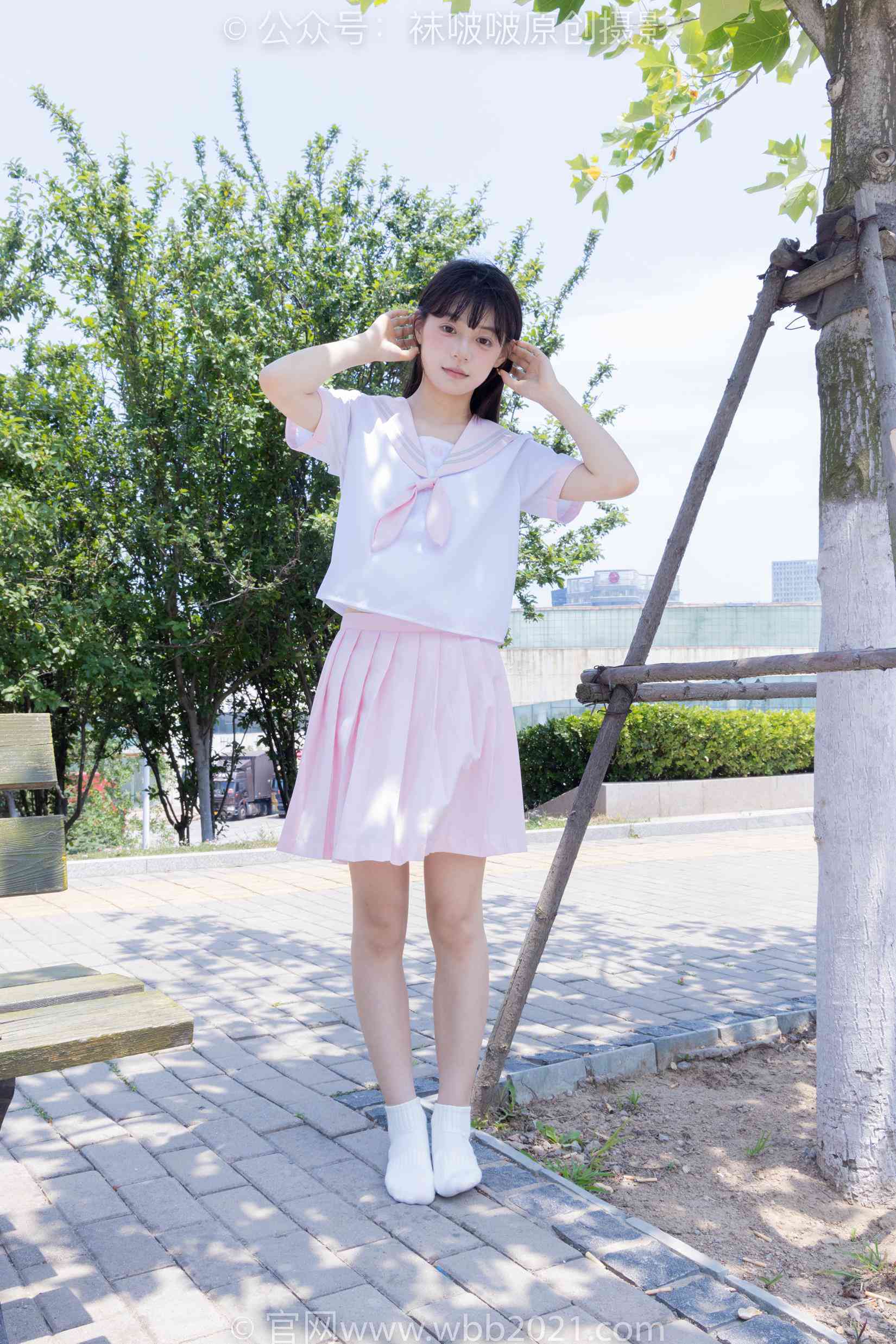 图片[78]-[BoBoSocks袜啵啵]NO.399 糯米-皮鞋、白棉袜、jk制服[145P] – 速更版-美库