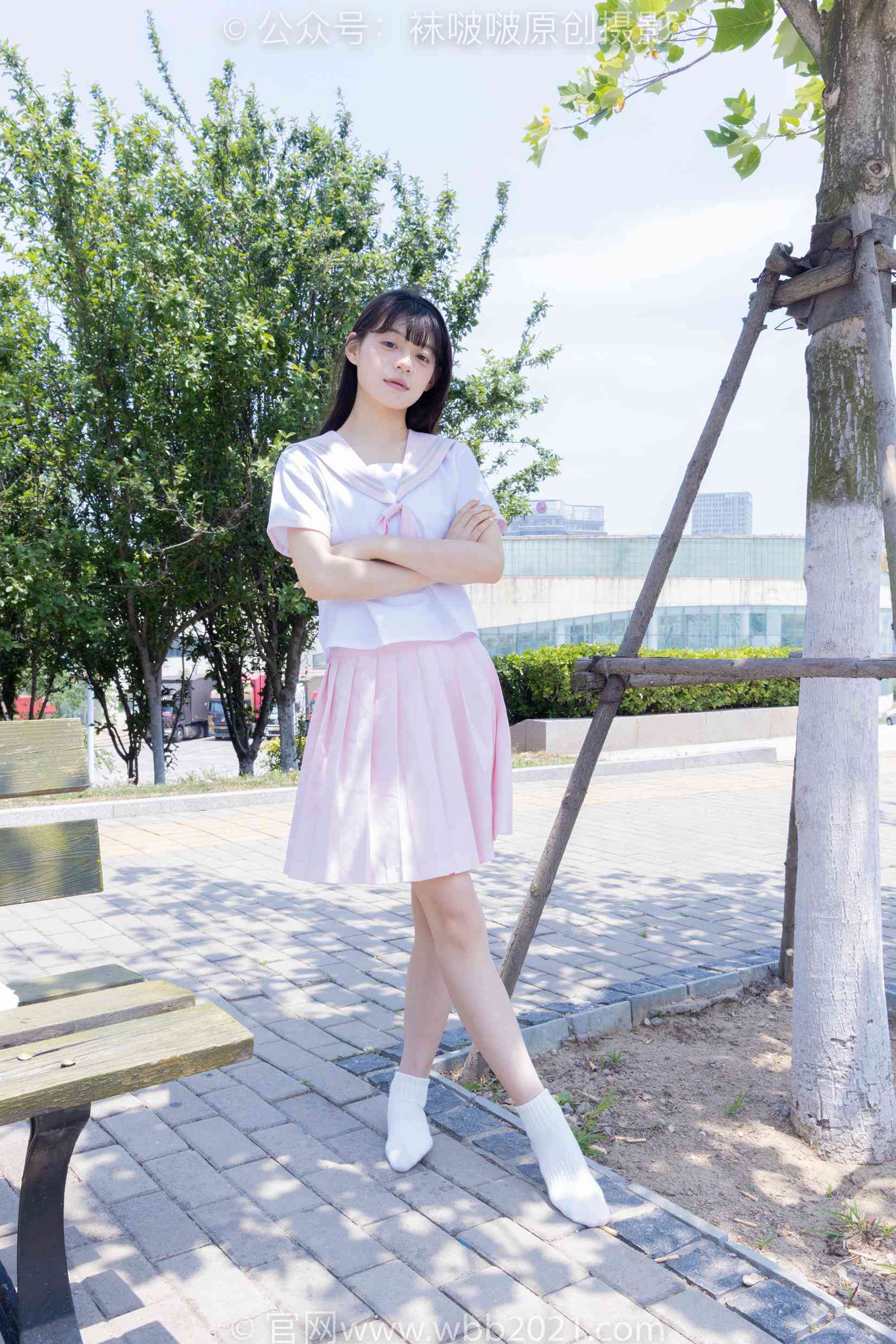 图片[81]-[BoBoSocks袜啵啵]NO.399 糯米-皮鞋、白棉袜、jk制服[145P] – 速更版-美库