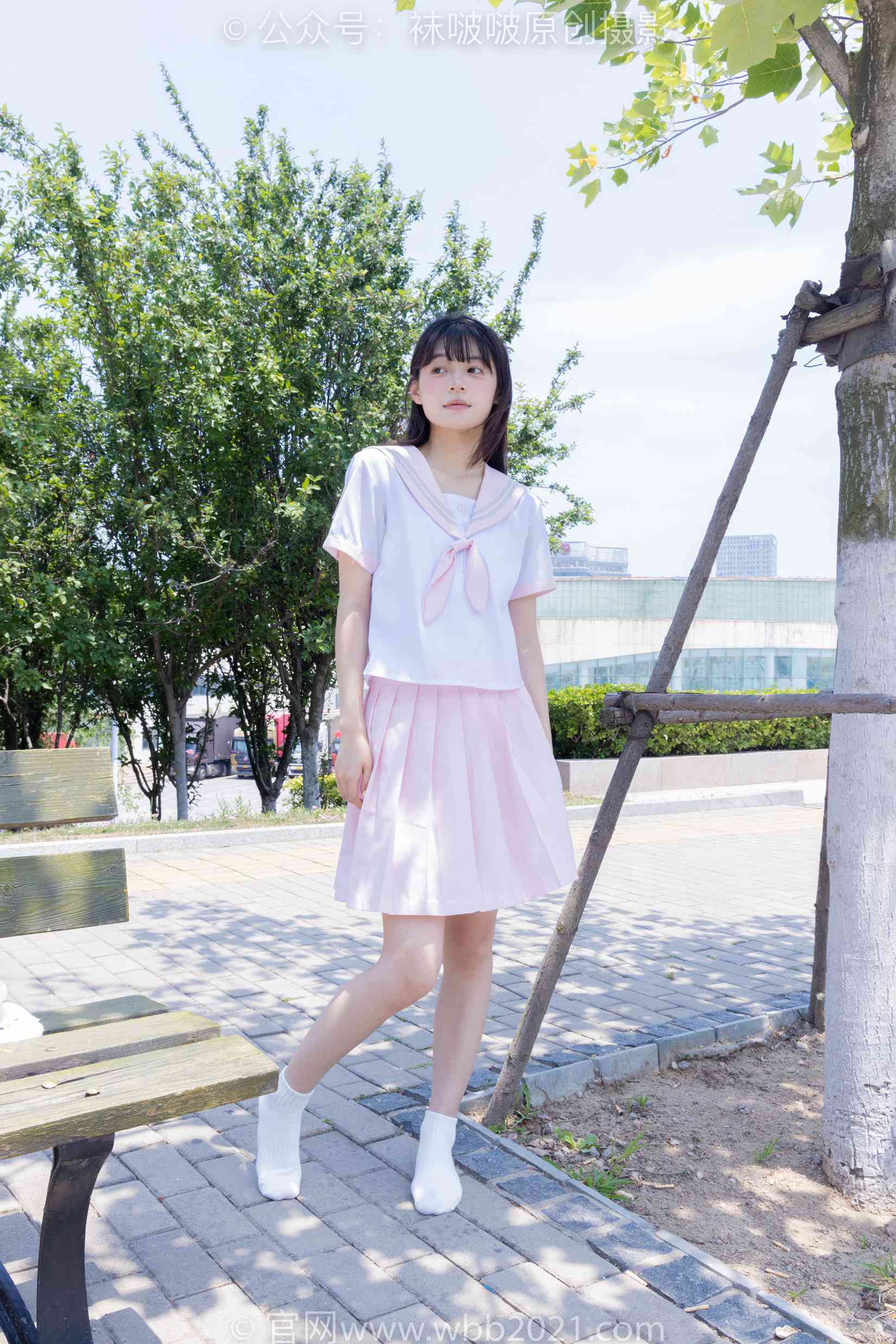 图片[82]-[BoBoSocks袜啵啵]NO.399 糯米-皮鞋、白棉袜、jk制服[145P] – 速更版-美库