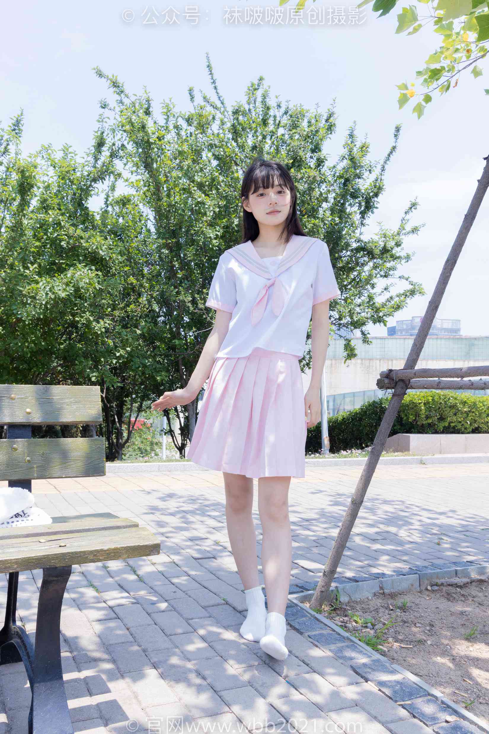 图片[84]-[BoBoSocks袜啵啵]NO.399 糯米-皮鞋、白棉袜、jk制服[145P] – 速更版-美库