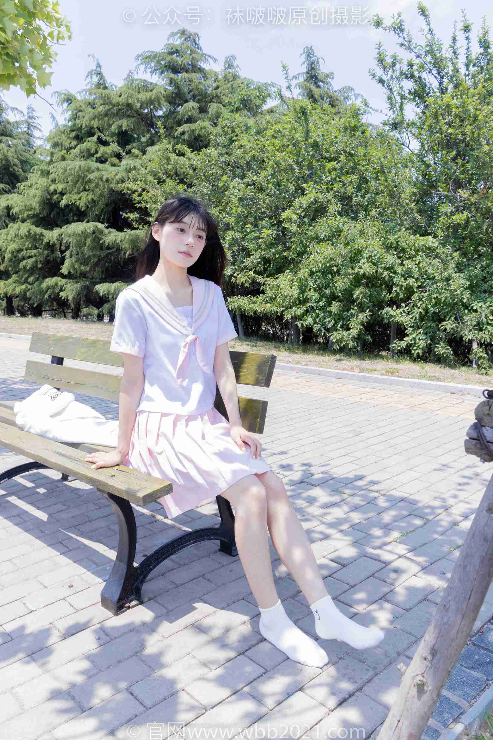 图片[94]-[BoBoSocks袜啵啵]NO.399 糯米-皮鞋、白棉袜、jk制服[145P] – 速更版-美库