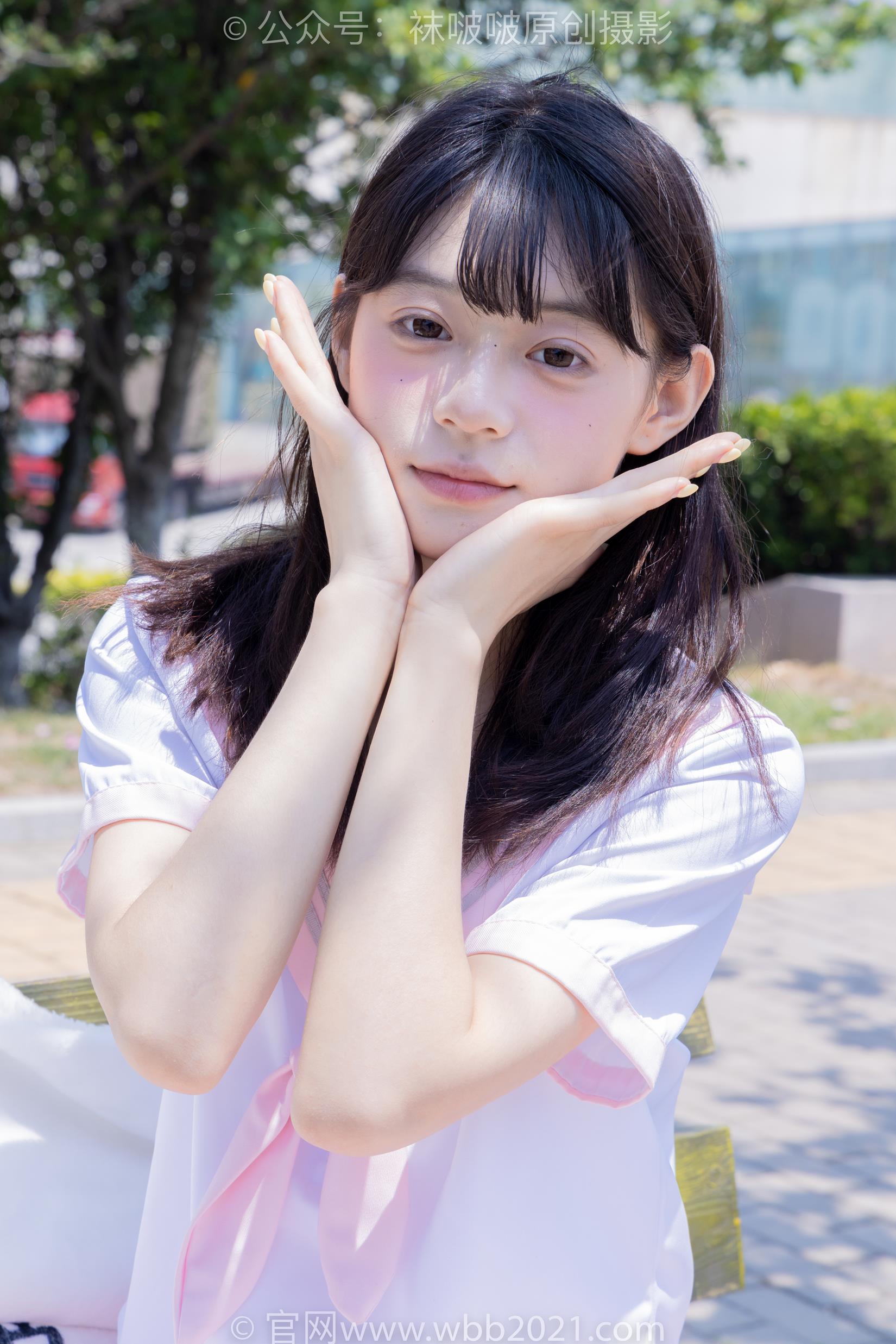 图片[125]-[BoBoSocks袜啵啵]NO.399 糯米-皮鞋、白棉袜、jk制服[145P] – 速更版-美库