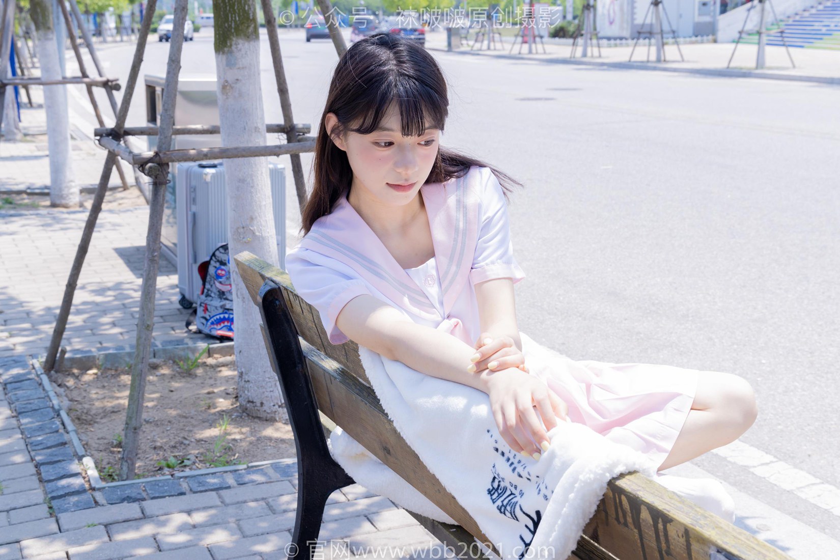 图片[127]-[BoBoSocks袜啵啵]NO.399 糯米-皮鞋、白棉袜、jk制服[145P] – 速更版-美库