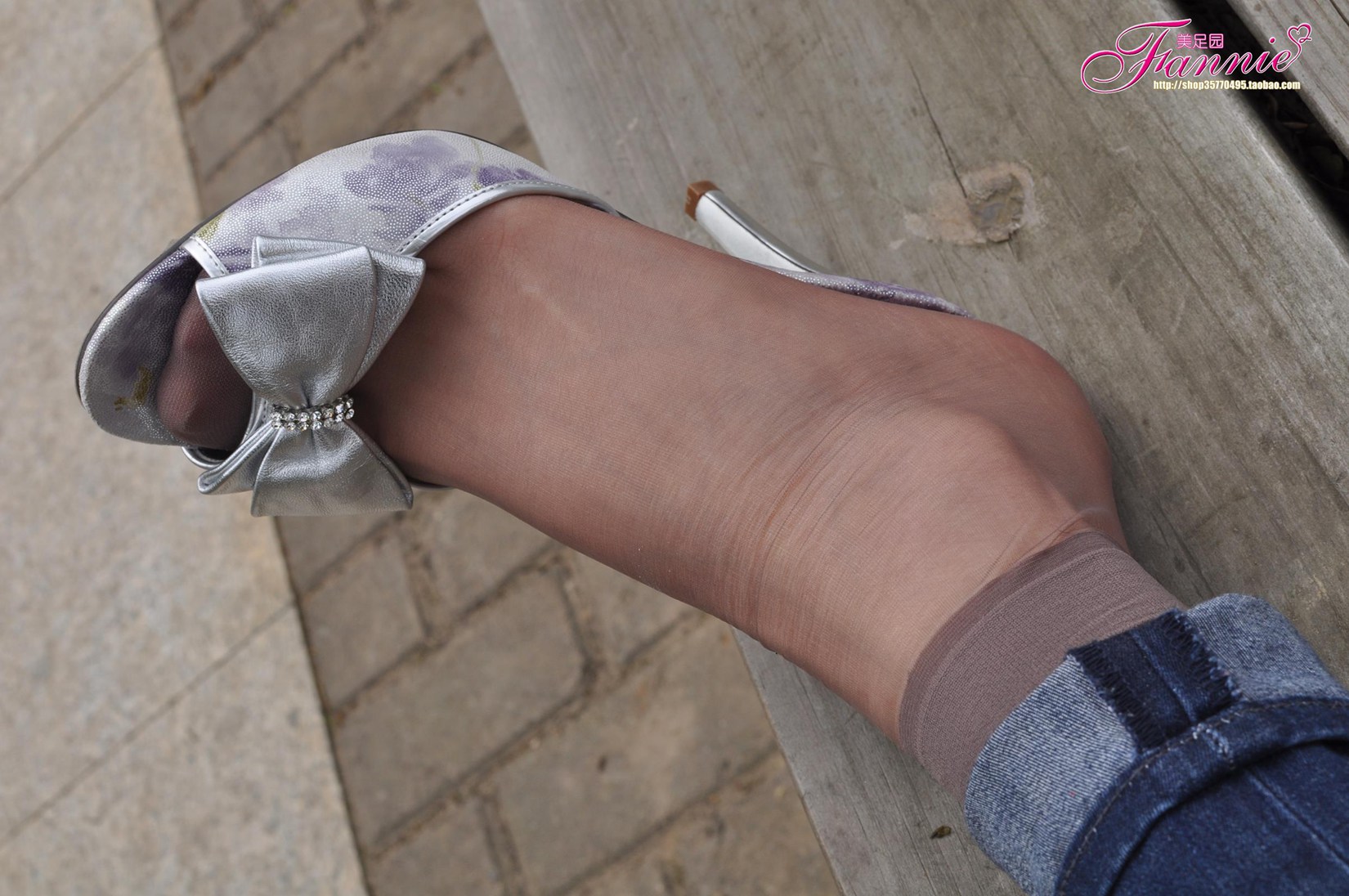 图片[49]-Fannie芬妮每足园 No.549 野草闲花蓬春生 凉拖灰丝[66P] – 速更版-美库