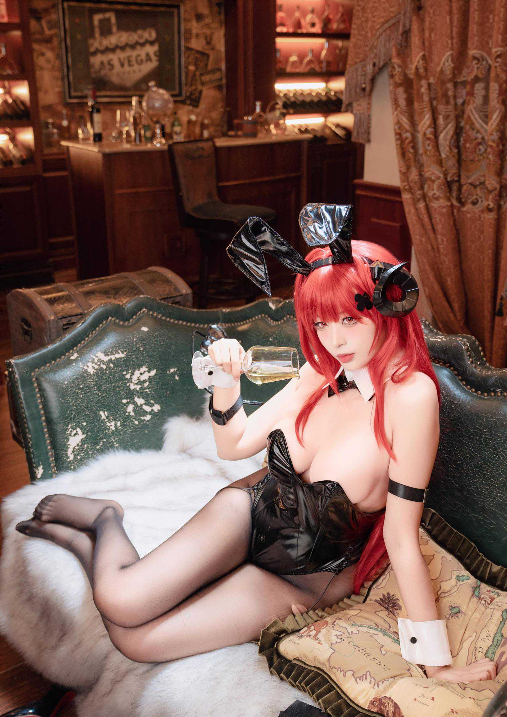 图片[10]-轩萧学姐 – 兴登堡兔女郎[68P] – 速更版-美库