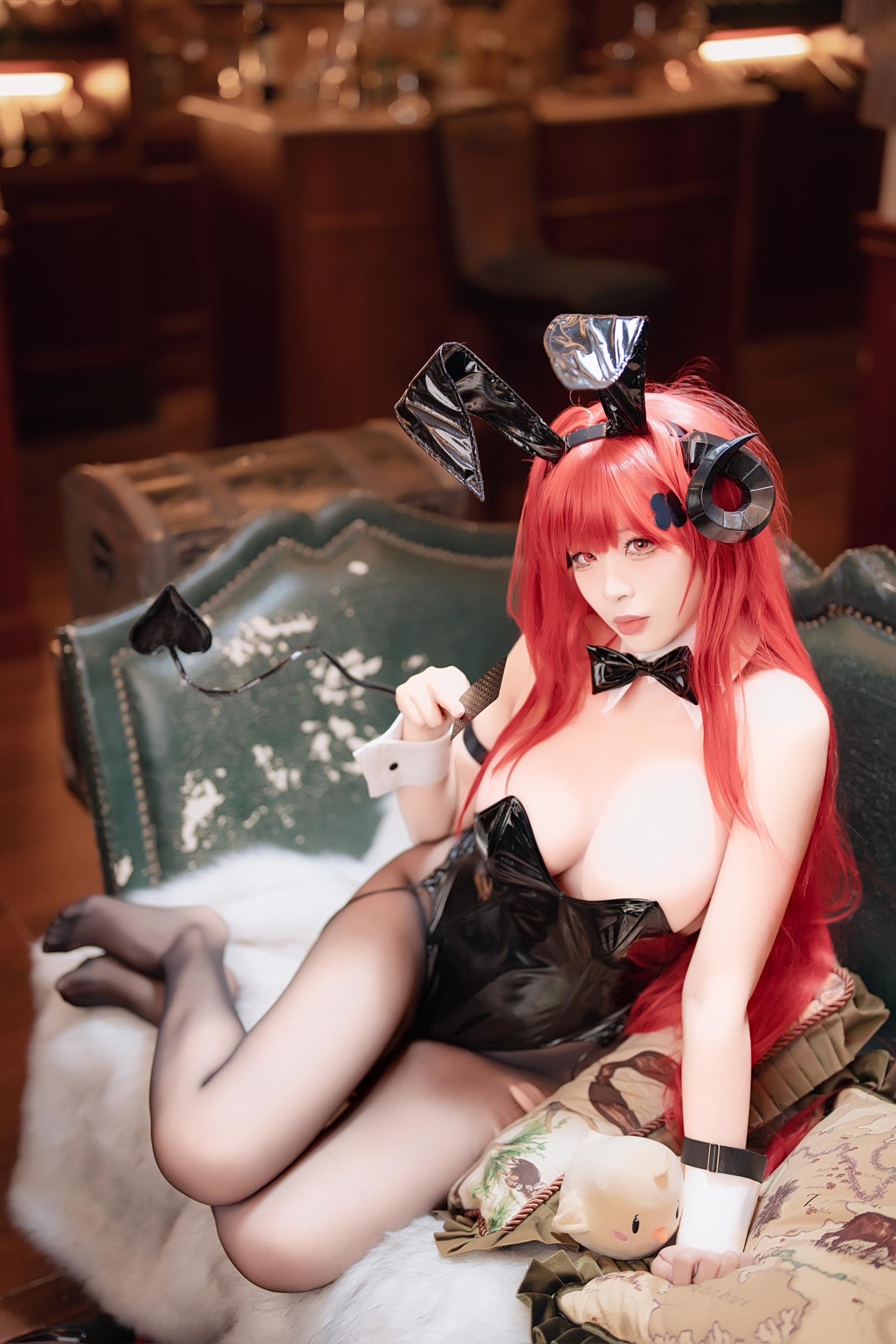 图片[15]-轩萧学姐 – 兴登堡兔女郎[68P] – 速更版-美库