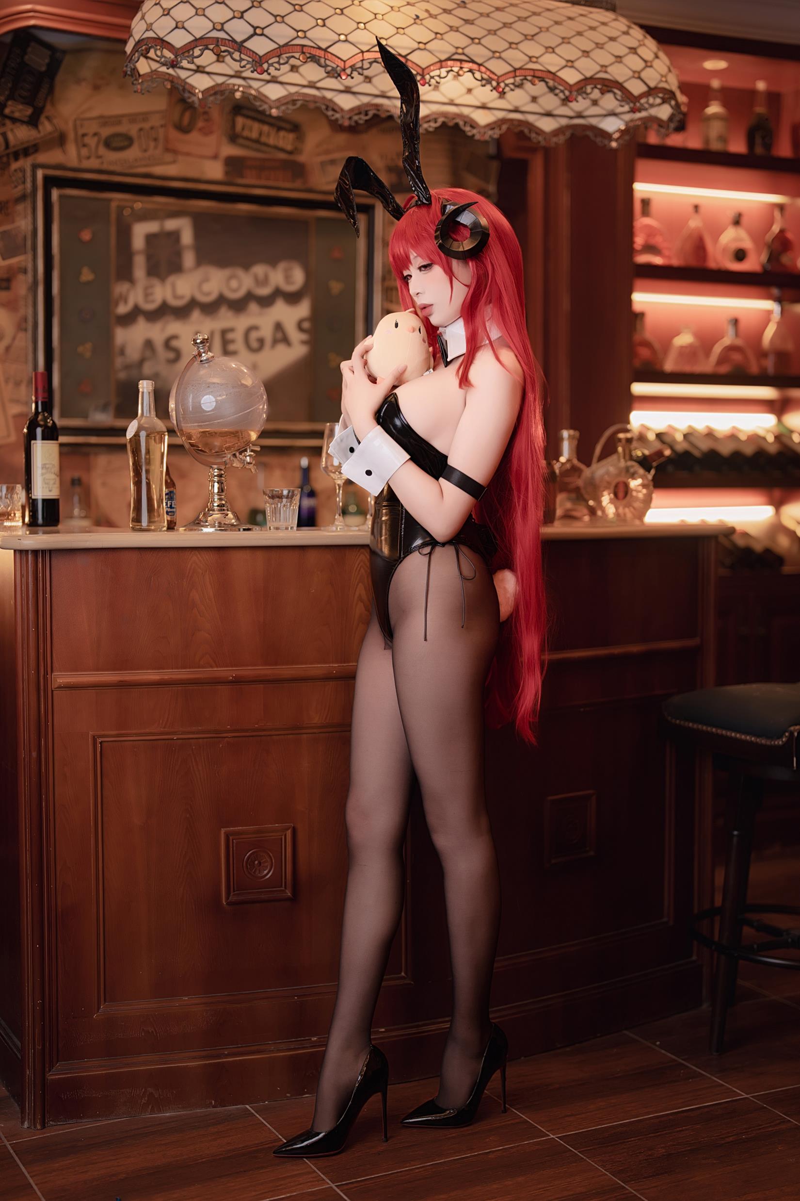 图片[20]-轩萧学姐 – 兴登堡兔女郎[68P] – 速更版-美库