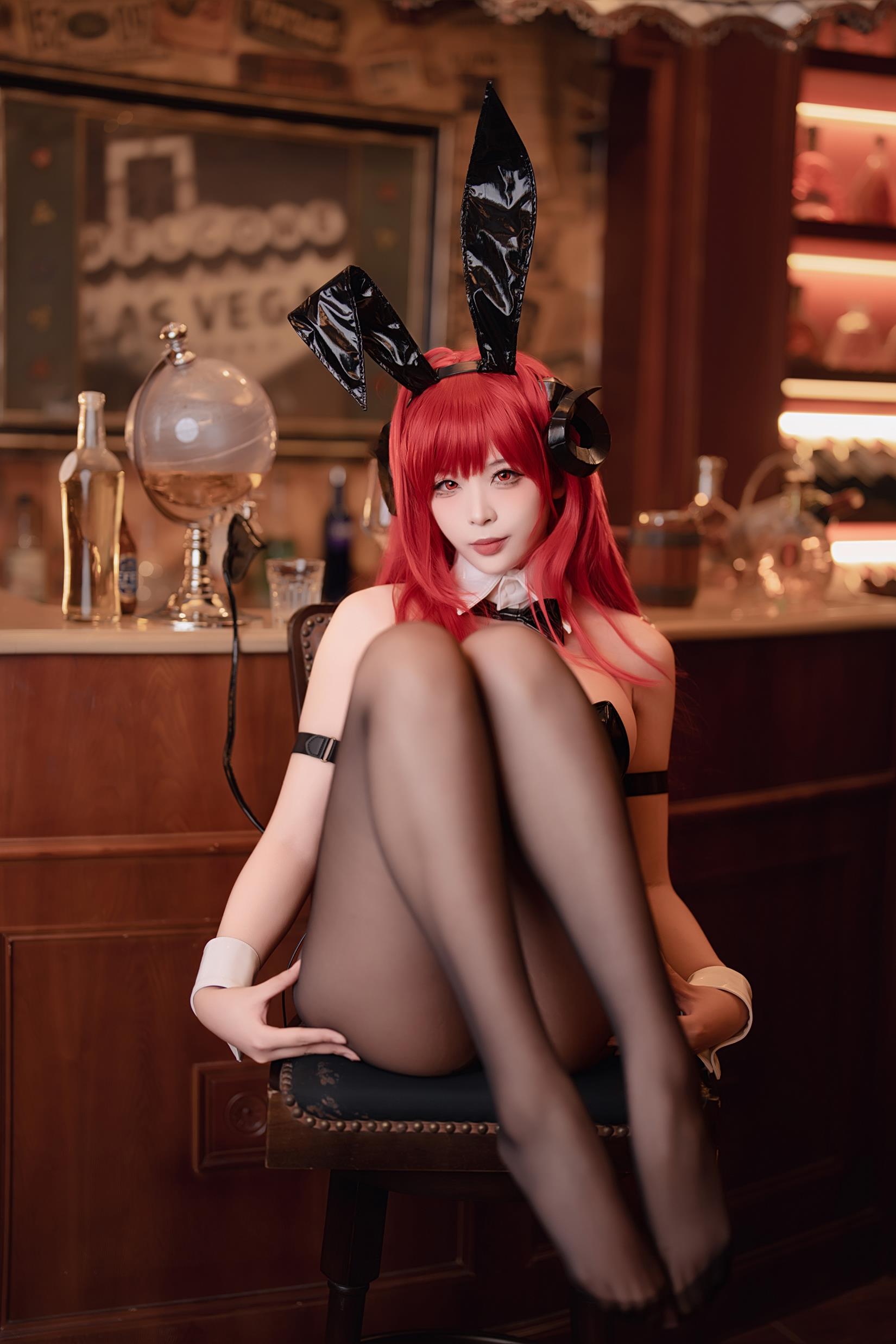 图片[25]-轩萧学姐 – 兴登堡兔女郎[68P] – 速更版-美库