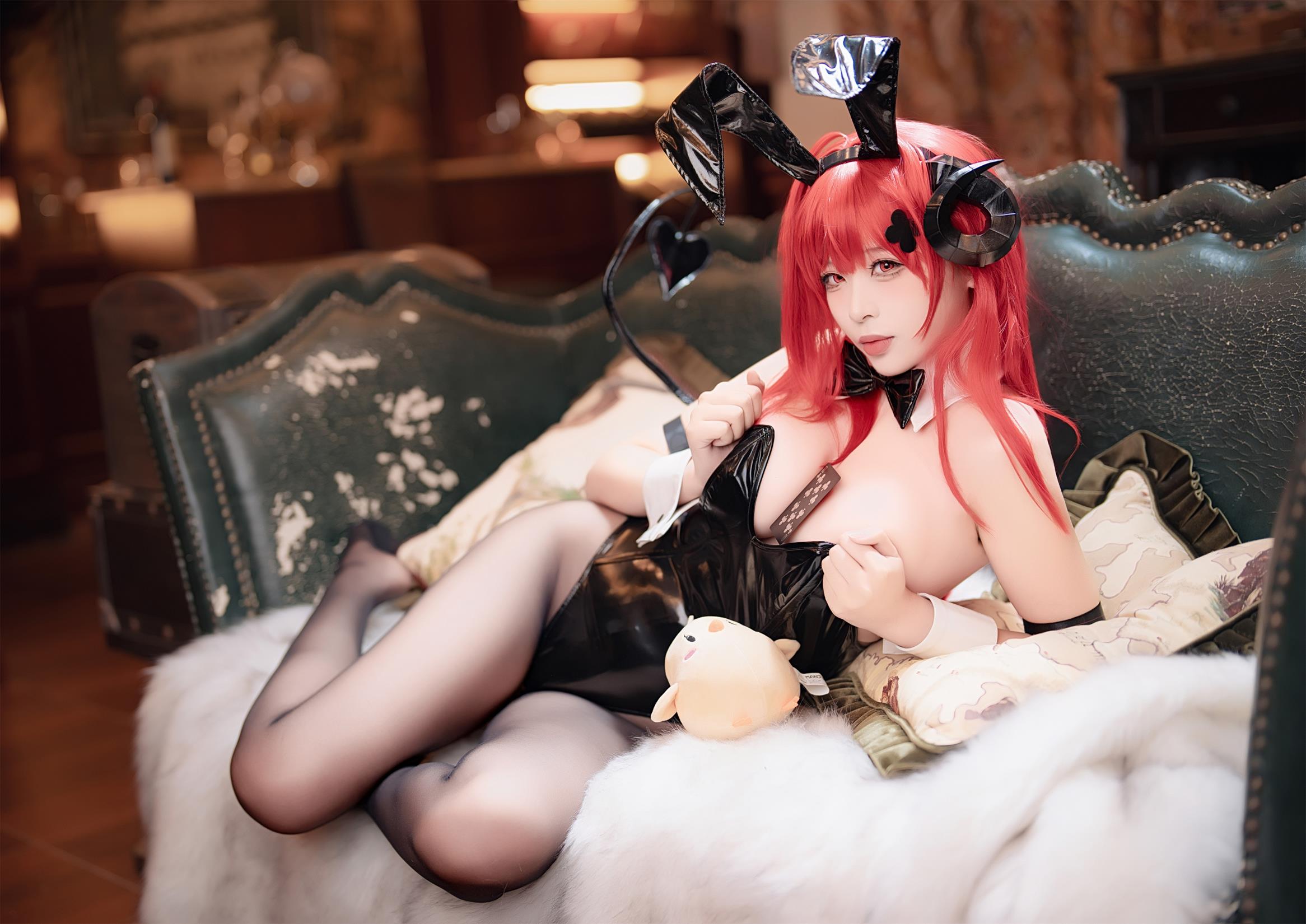 图片[44]-轩萧学姐 – 兴登堡兔女郎[68P] – 速更版-美库