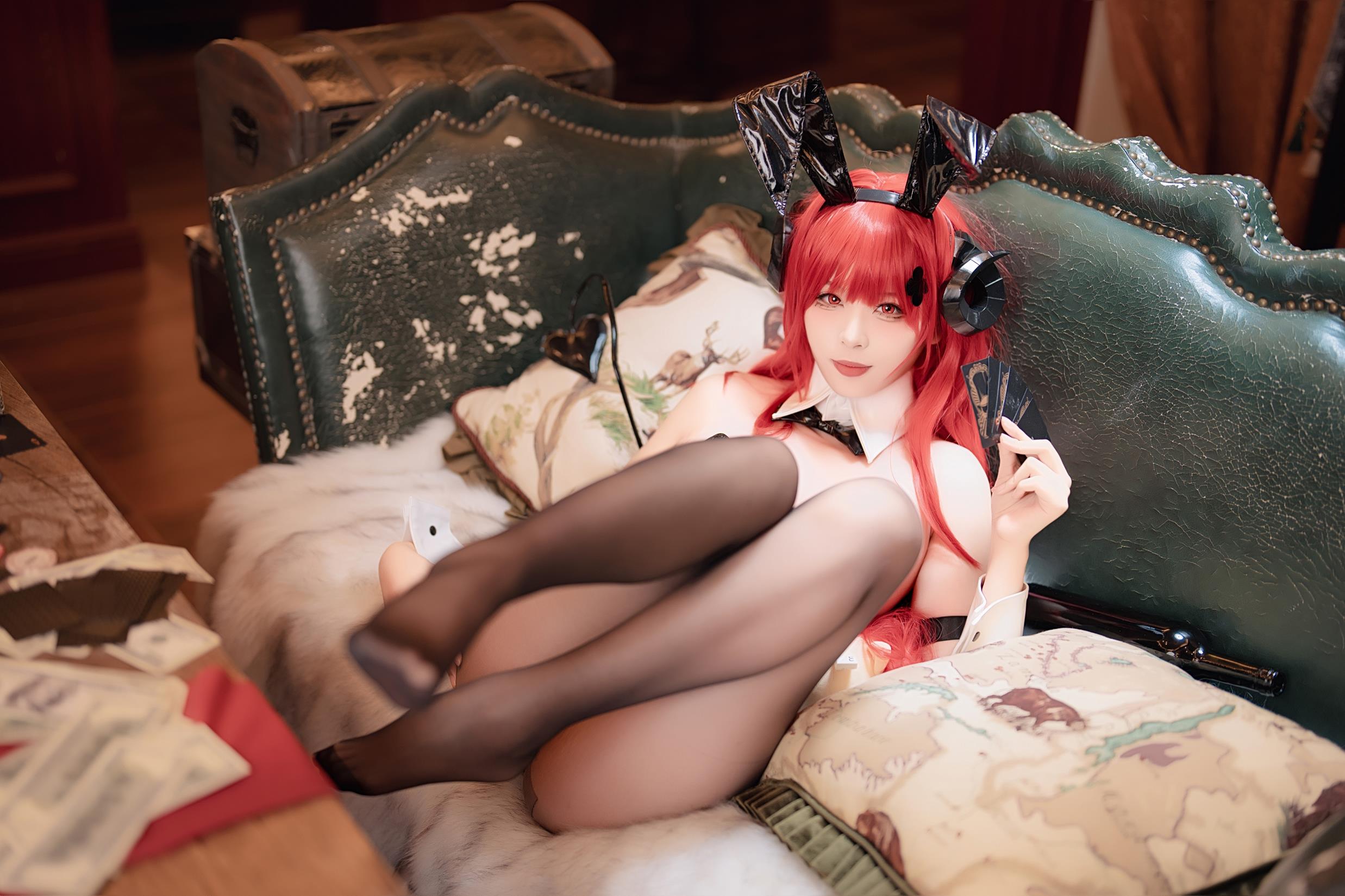 图片[53]-轩萧学姐 – 兴登堡兔女郎[68P] – 速更版-美库