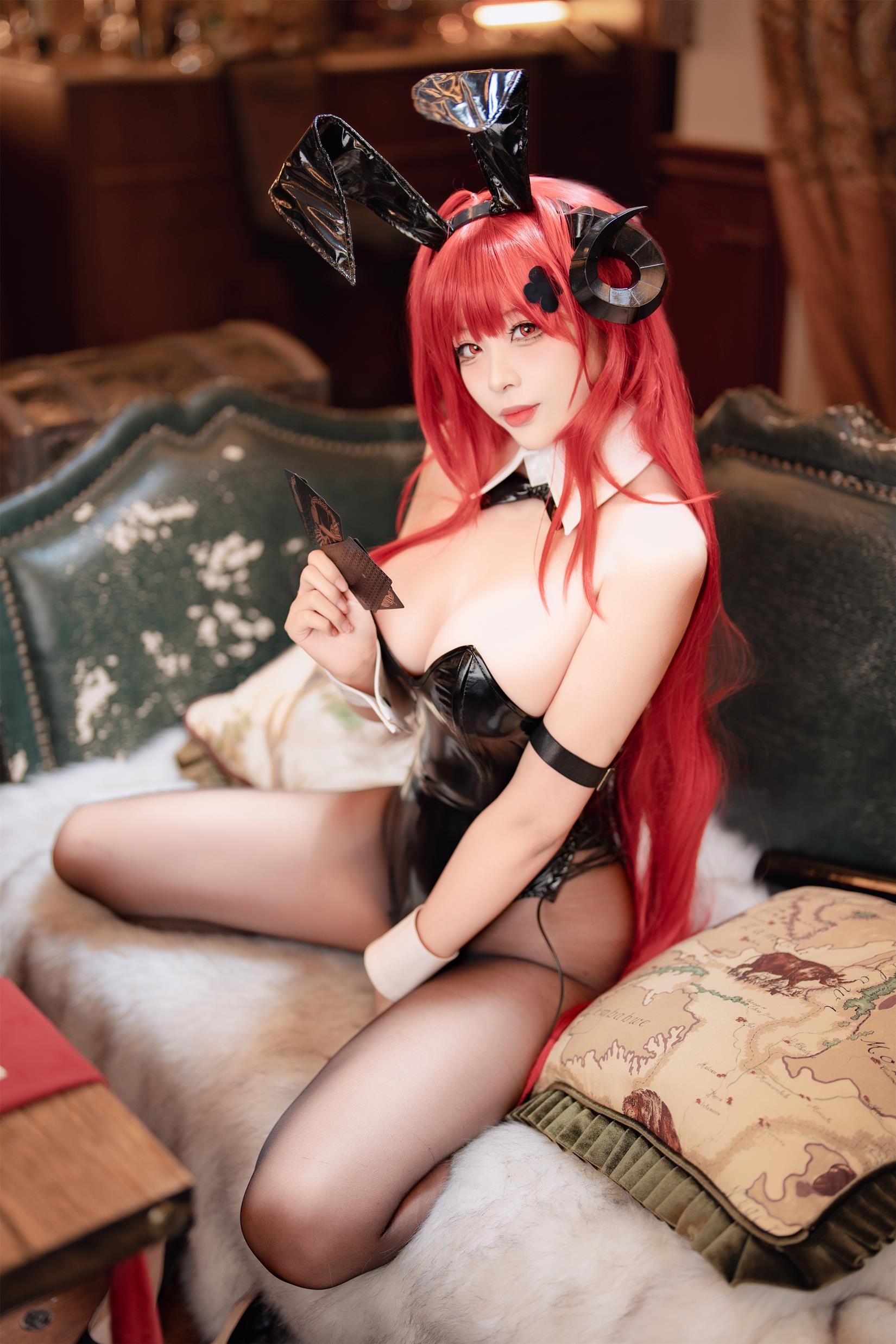 图片[55]-轩萧学姐 – 兴登堡兔女郎[68P] – 速更版-美库