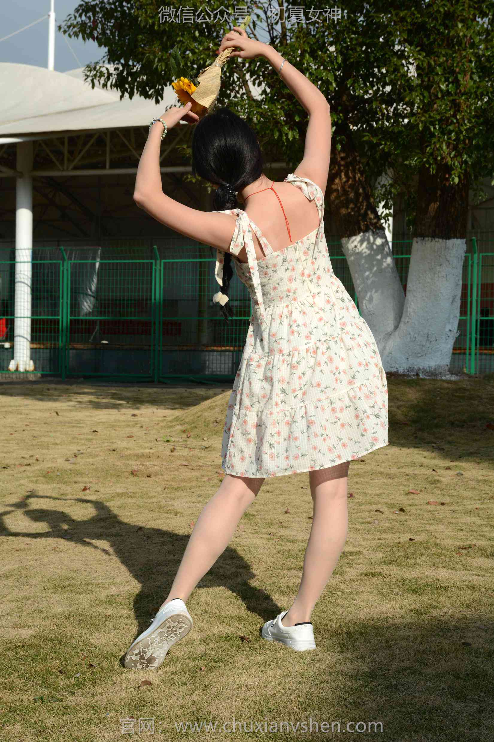 图片[21]-初夏女神 NO.159 双双 迎春碎花裙[140P] – 速更版-美库