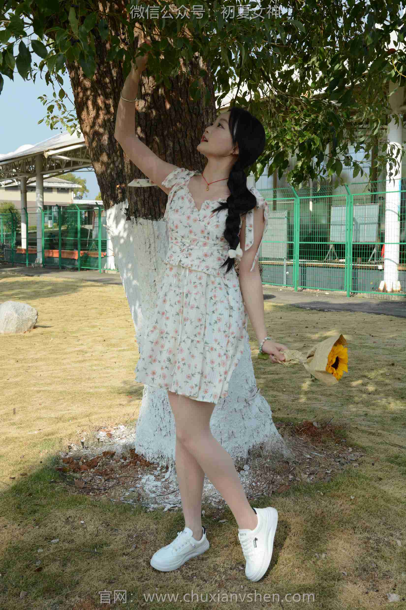 图片[24]-初夏女神 NO.159 双双 迎春碎花裙[140P] – 速更版-美库