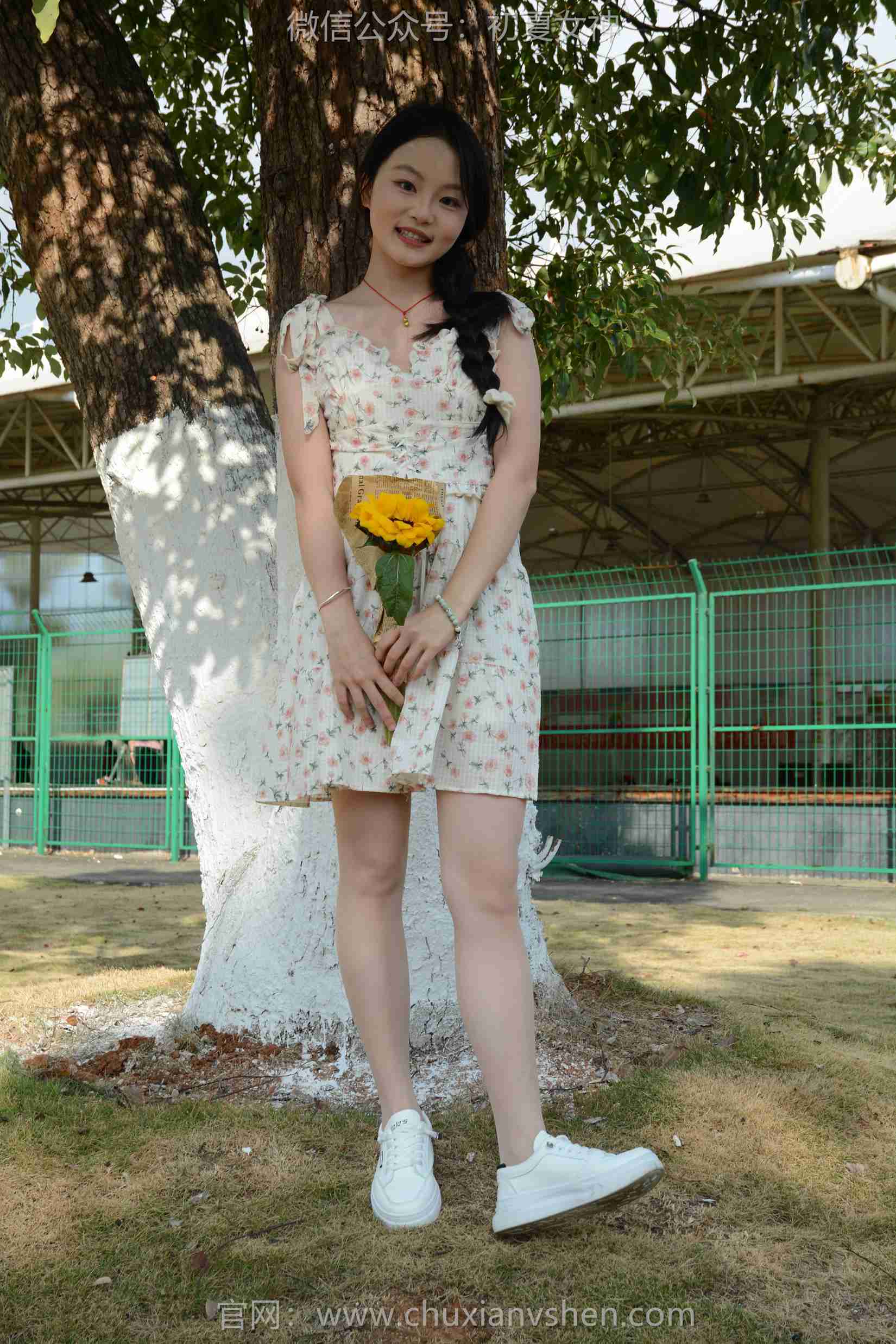 图片[29]-初夏女神 NO.159 双双 迎春碎花裙[140P] – 速更版-美库