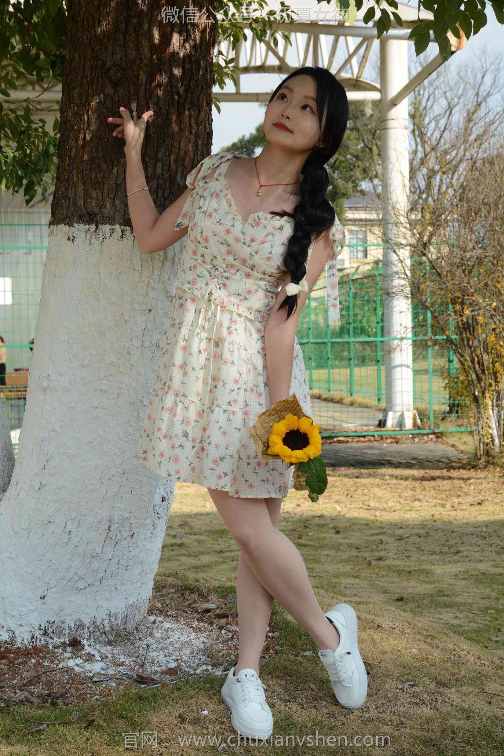 图片[34]-初夏女神 NO.159 双双 迎春碎花裙[140P] – 速更版-美库