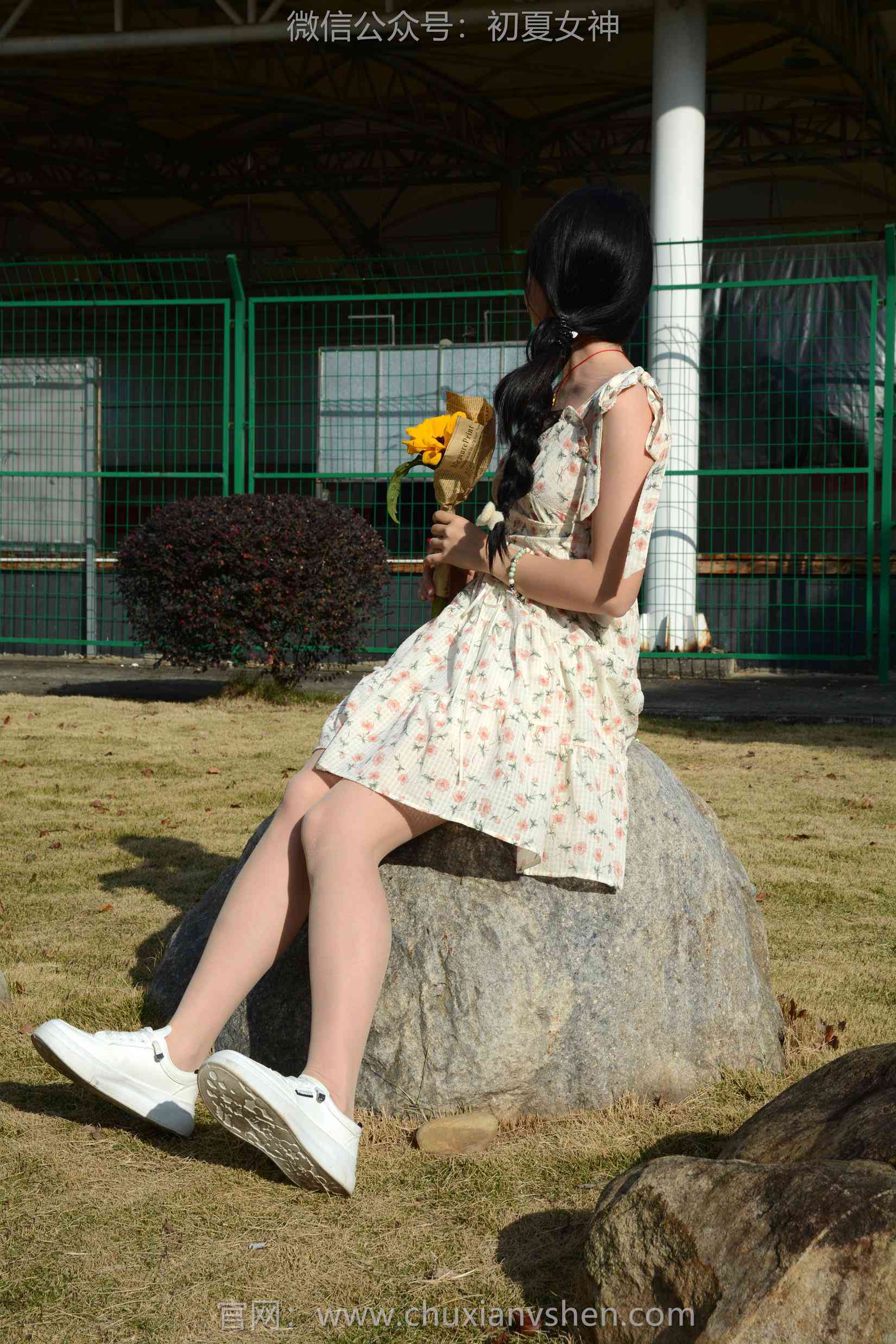 图片[39]-初夏女神 NO.159 双双 迎春碎花裙[140P] – 速更版-美库