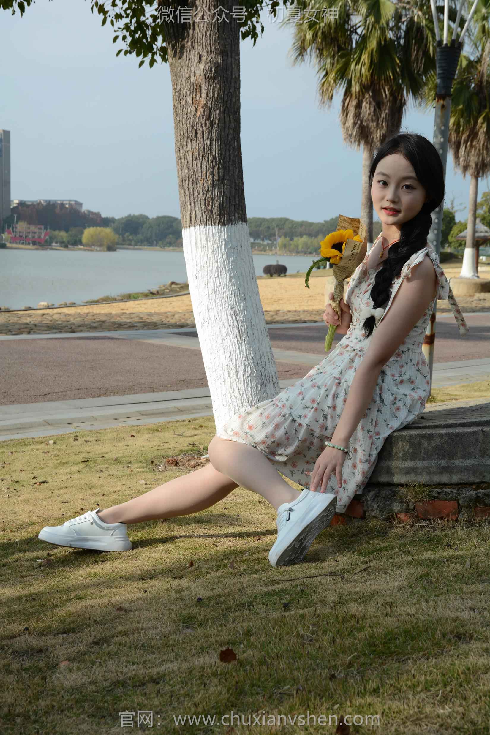 图片[42]-初夏女神 NO.159 双双 迎春碎花裙[140P] – 速更版-美库