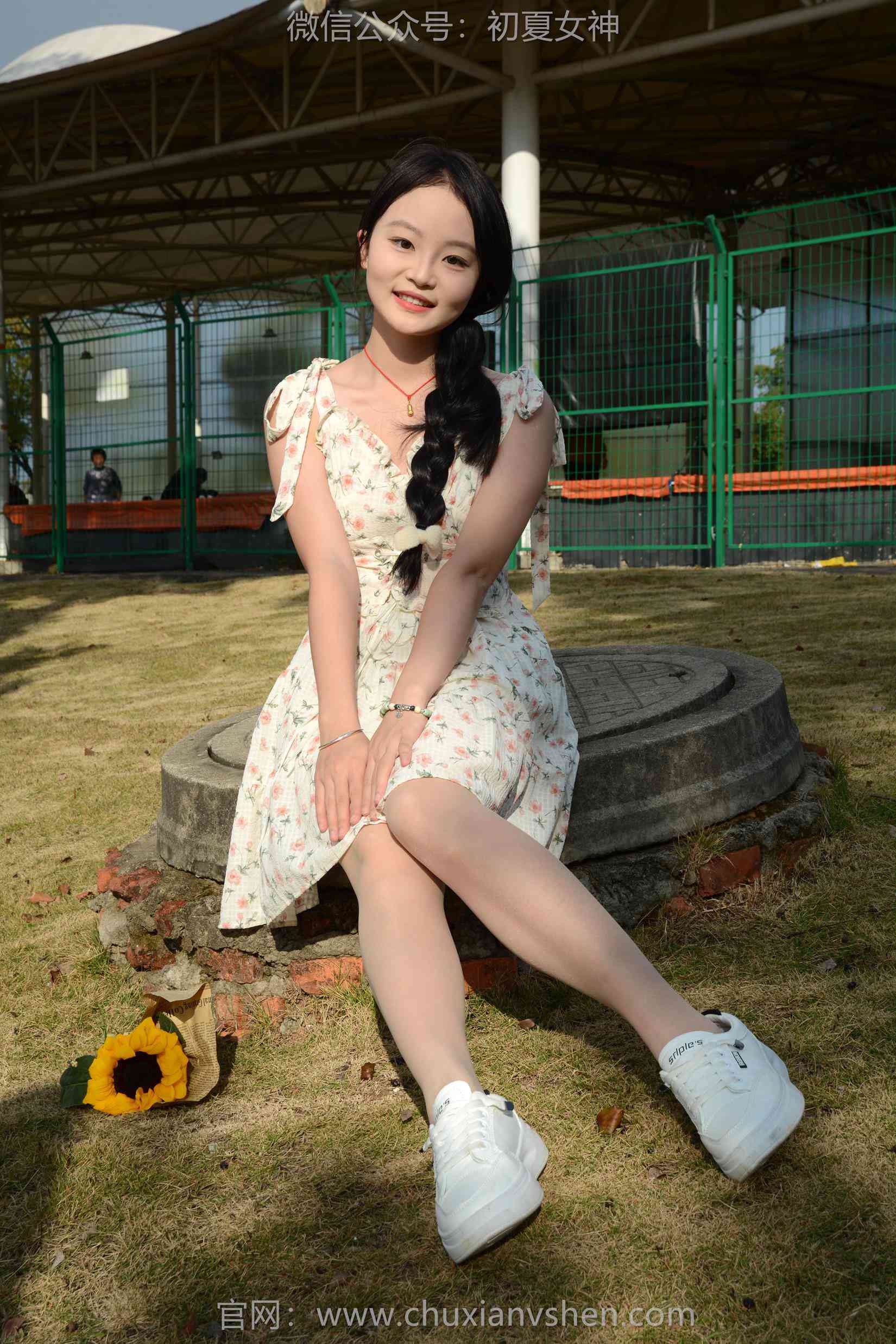 图片[45]-初夏女神 NO.159 双双 迎春碎花裙[140P] – 速更版-美库