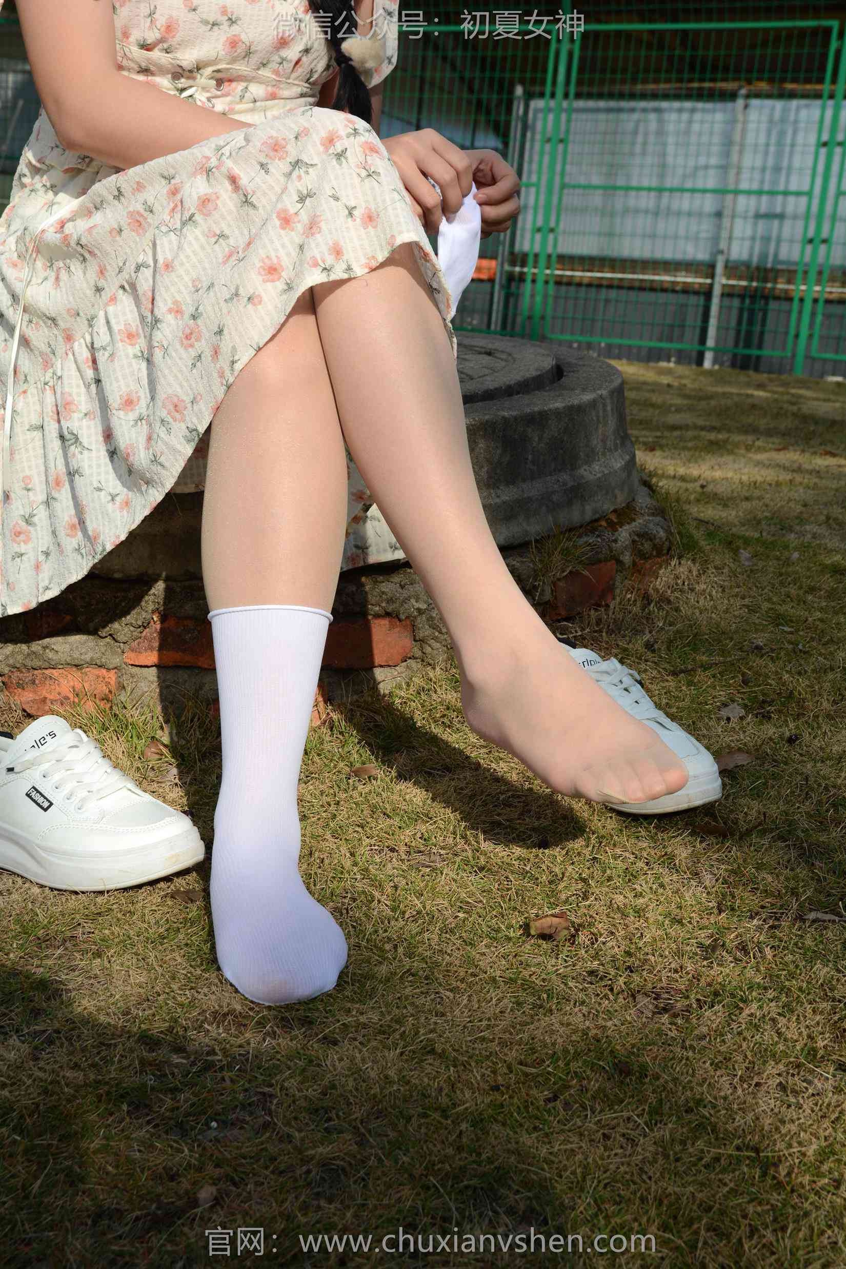 图片[56]-初夏女神 NO.159 双双 迎春碎花裙[140P] – 速更版-美库