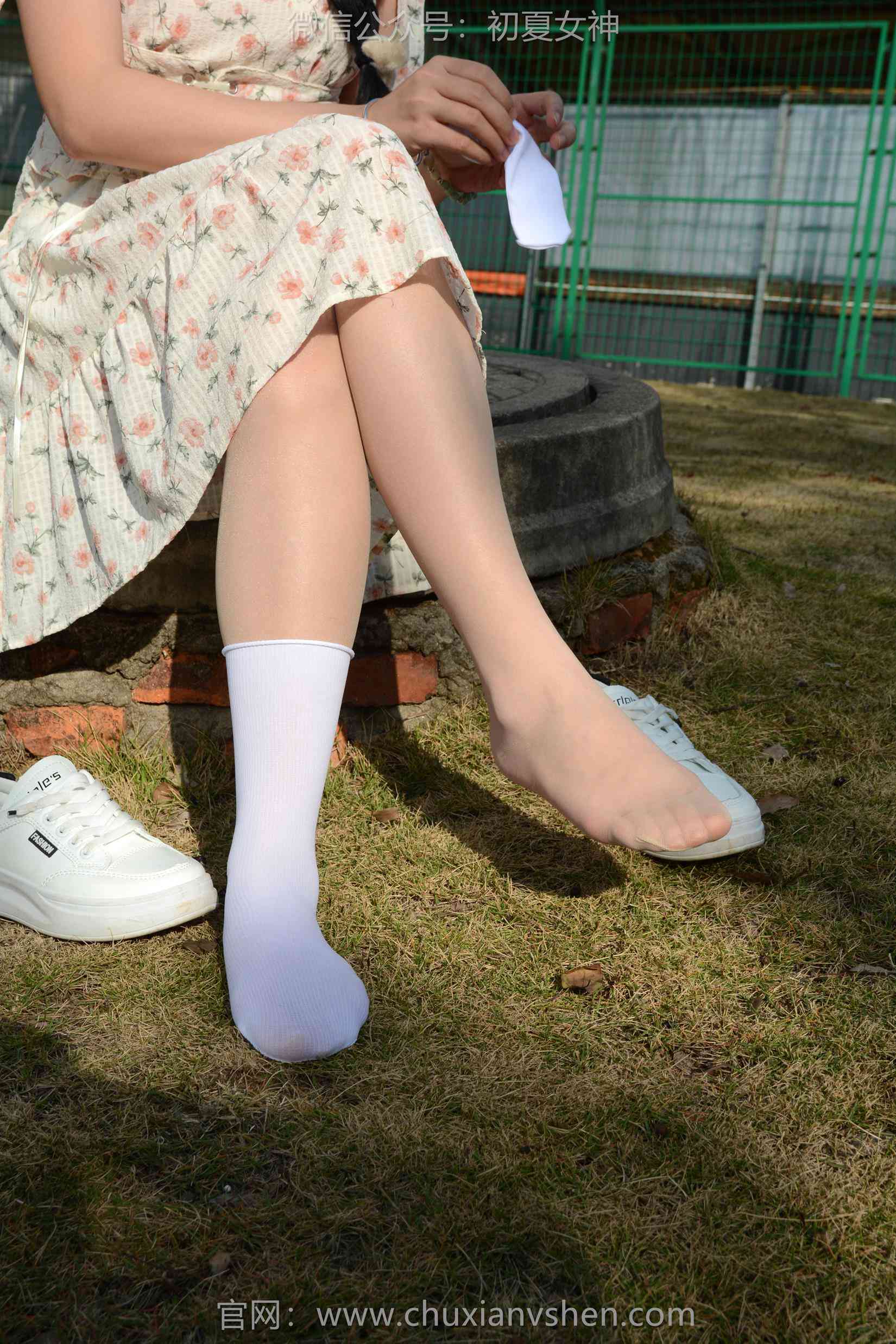 图片[57]-初夏女神 NO.159 双双 迎春碎花裙[140P] – 速更版-美库