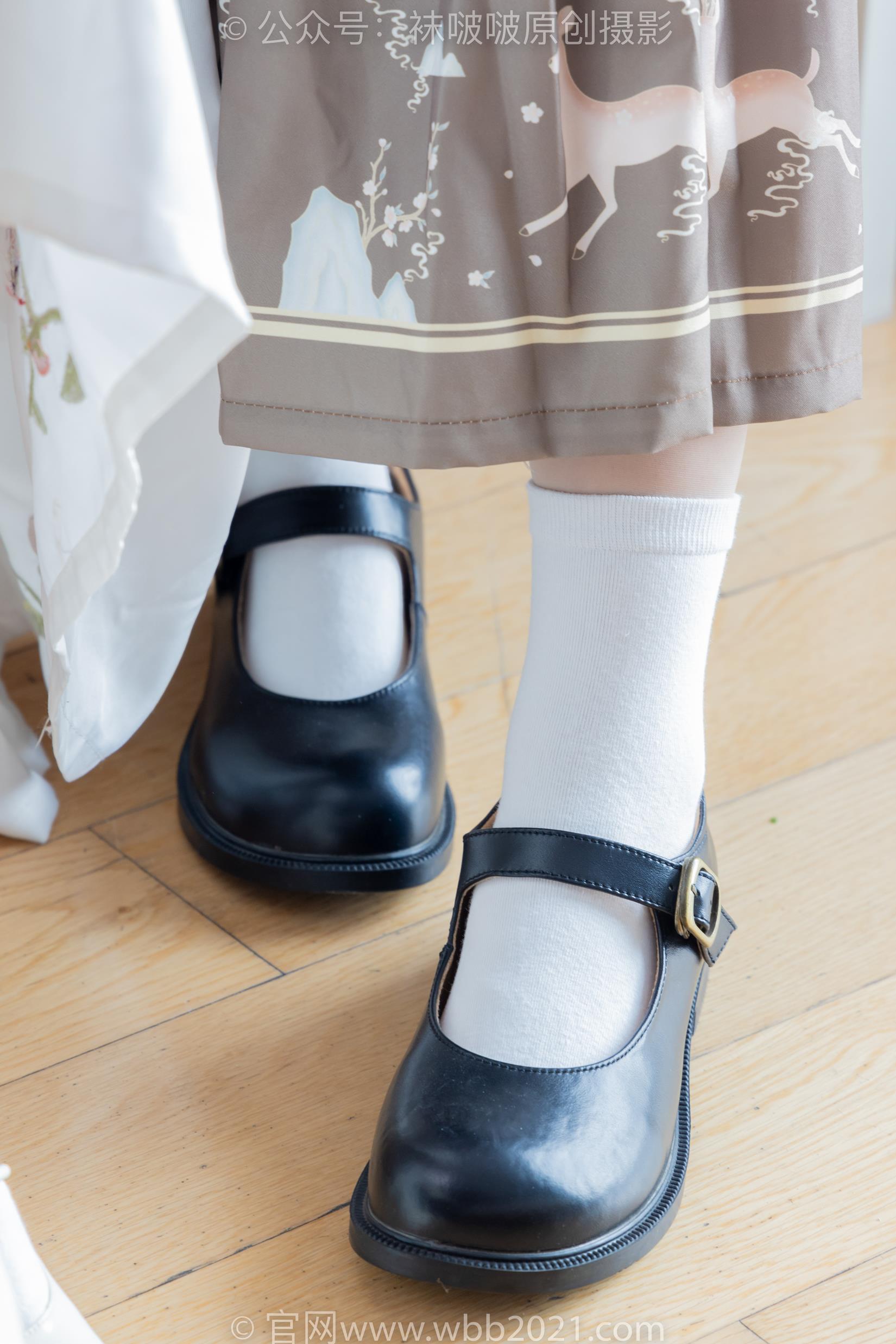 图片[33]-[BoBoSocks袜啵啵]NO.400 奶油甜甜圈-两双高跟鞋、白棉袜、肉丝[158P] – 速更版-美库