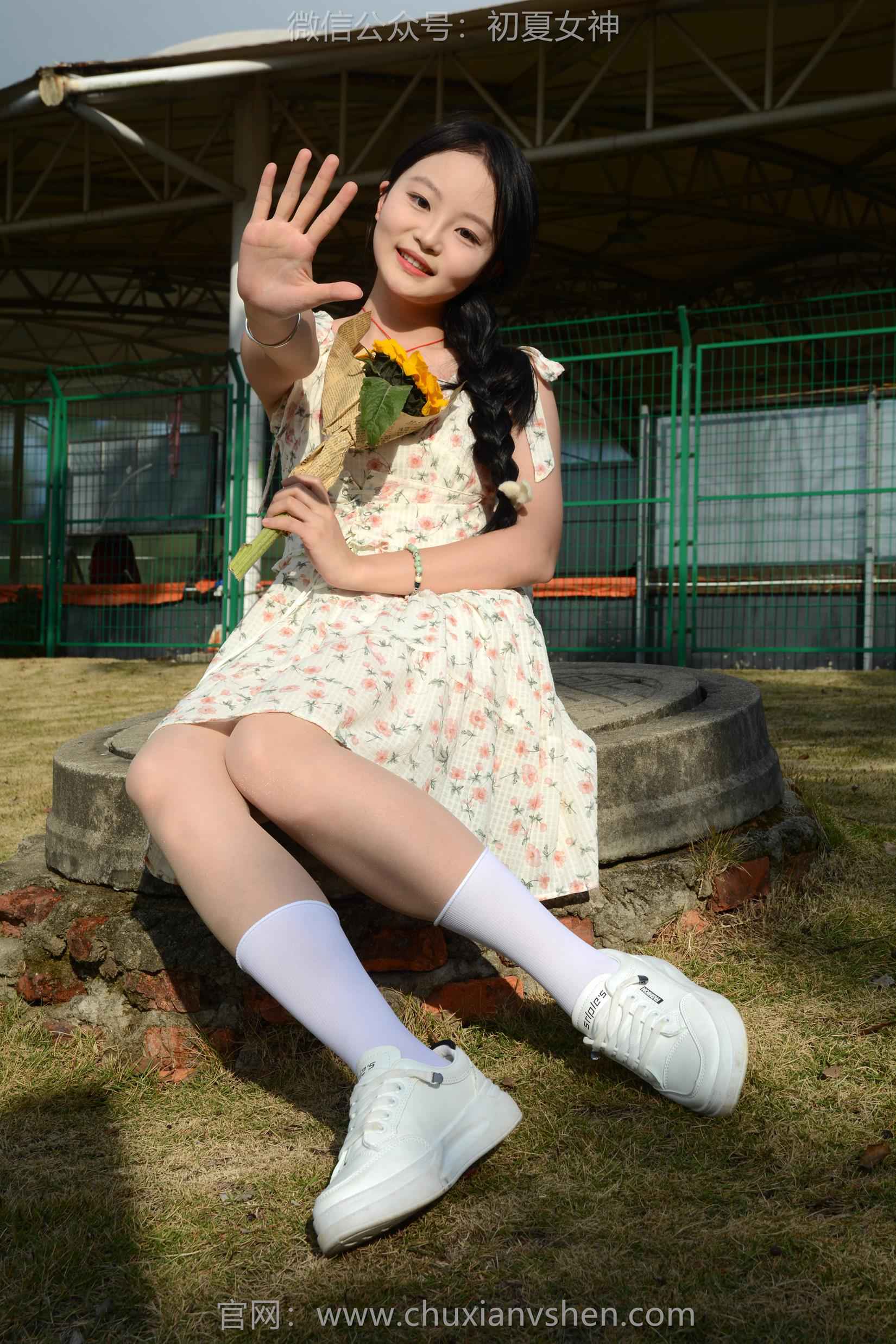 图片[74]-初夏女神 NO.159 双双 迎春碎花裙[140P] – 速更版-美库