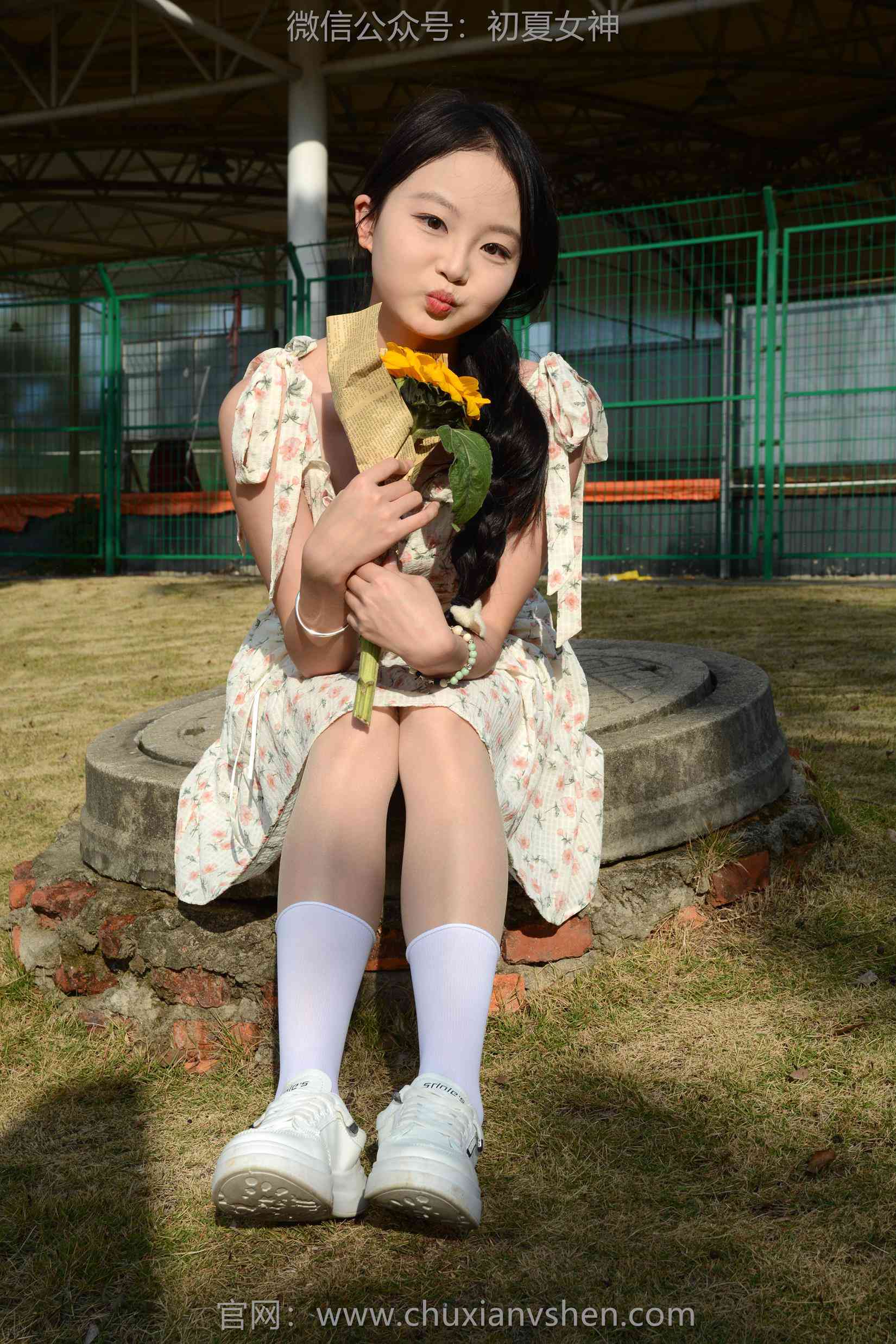 图片[75]-初夏女神 NO.159 双双 迎春碎花裙[140P] – 速更版-美库