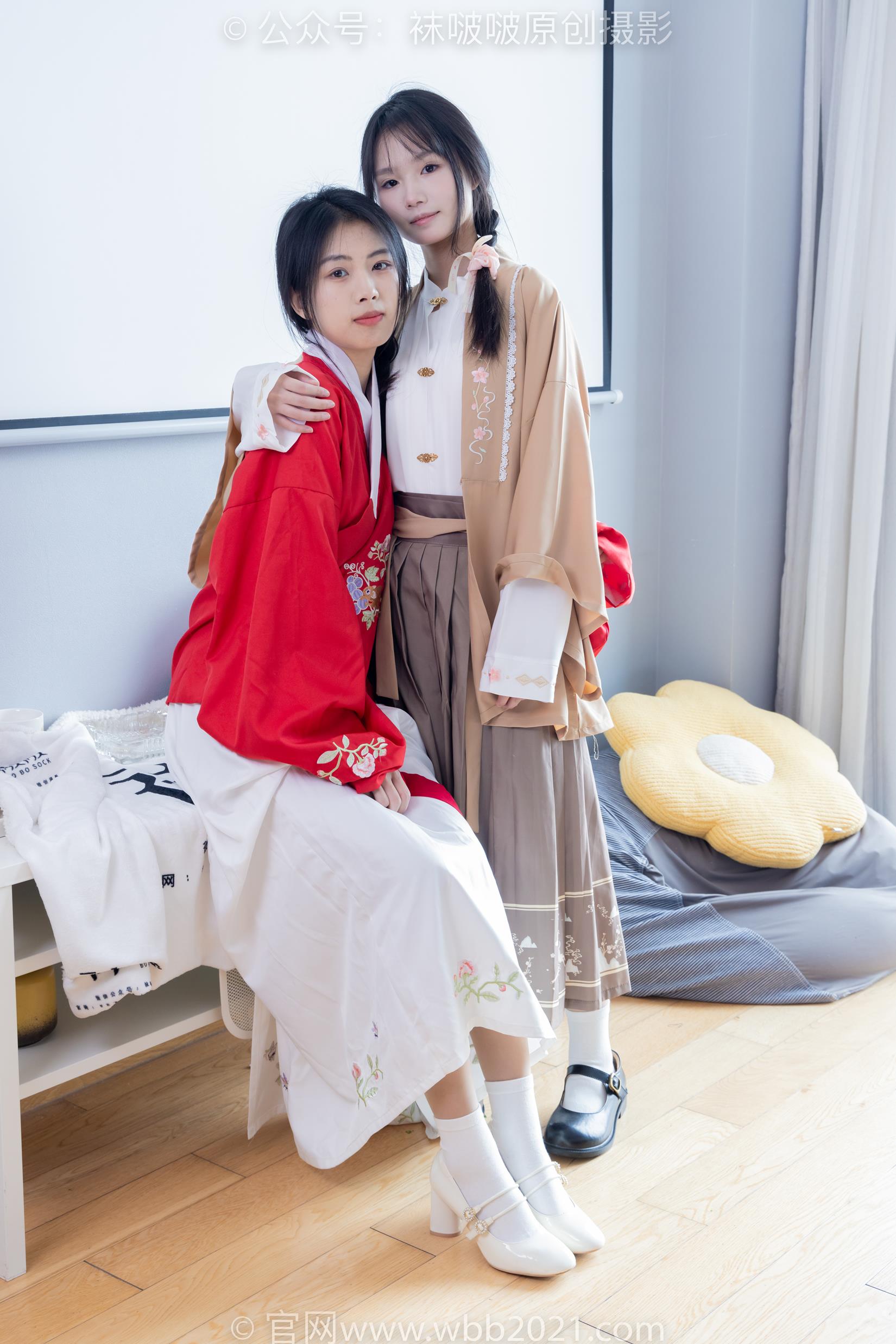 图片[41]-[BoBoSocks袜啵啵]NO.400 奶油甜甜圈-两双高跟鞋、白棉袜、肉丝[158P] – 速更版-美库